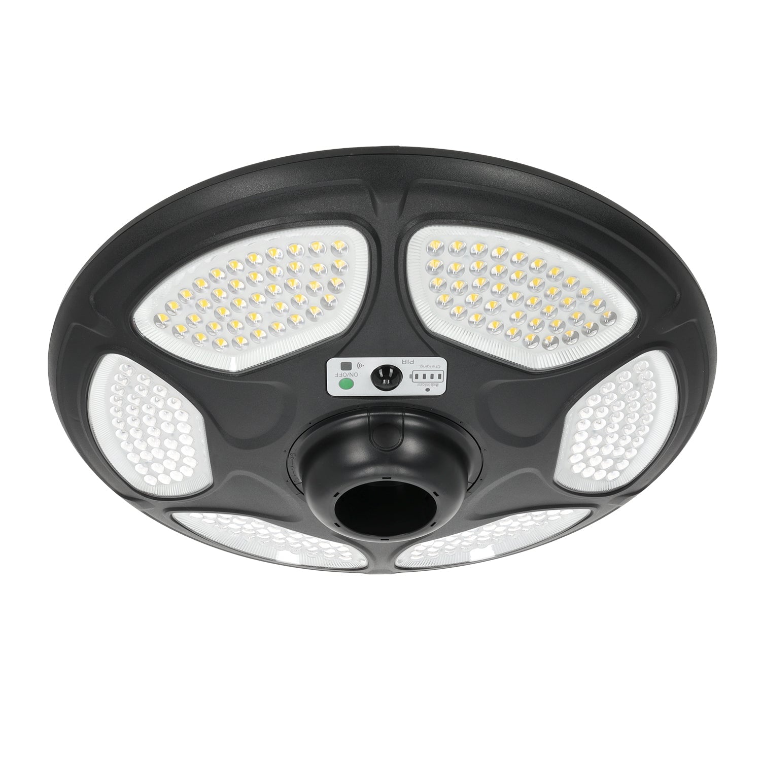 Lampa solarna LED UFO 25W 3200lm IP54 z czujnikiem ruchu i zmierzchu + pilot - LAITICA