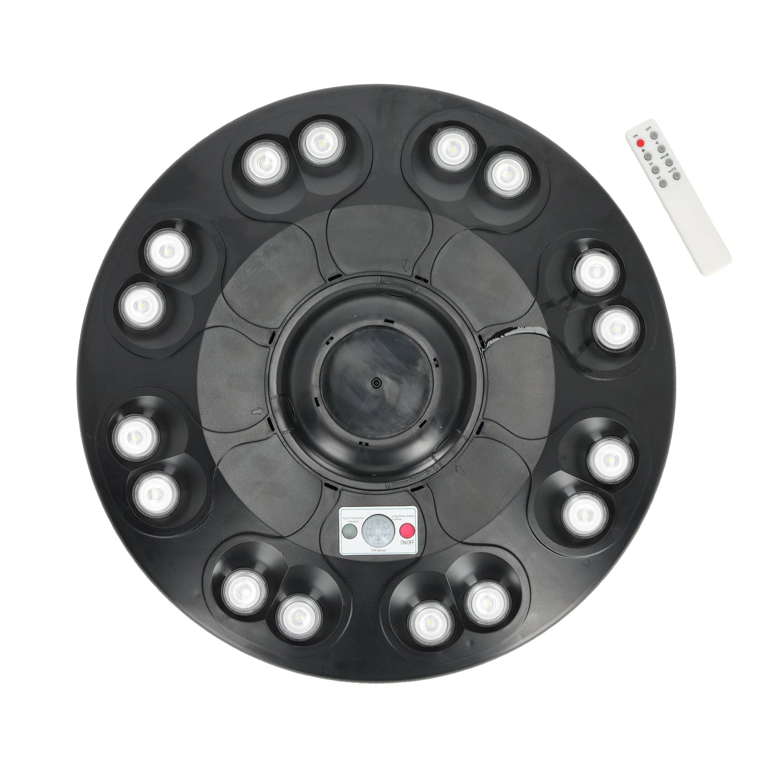 Lampa solarna uliczna 15W LED 4000K IP54 z czujnikiem ruchu i zmierzchu + pilot - LAITICA