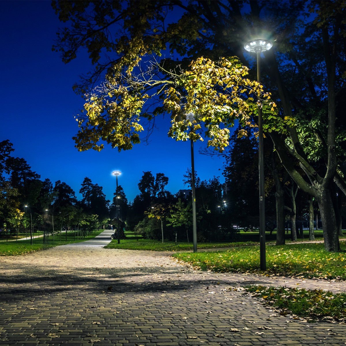 Lampa solarna uliczna 15W LED 4000K IP54 z czujnikiem ruchu i zmierzchu + pilot - LAITICA