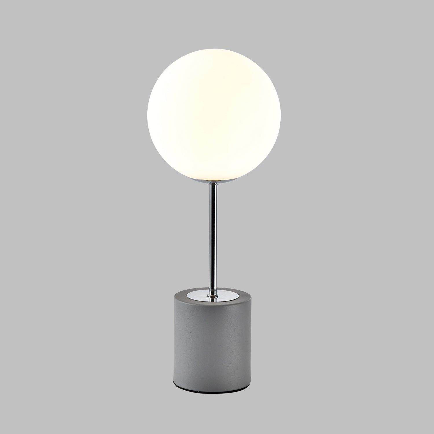 Lampa Stołowa 1xG9 Szklany klosz Kula Lampka Nocna do Sypialni - LAITICA