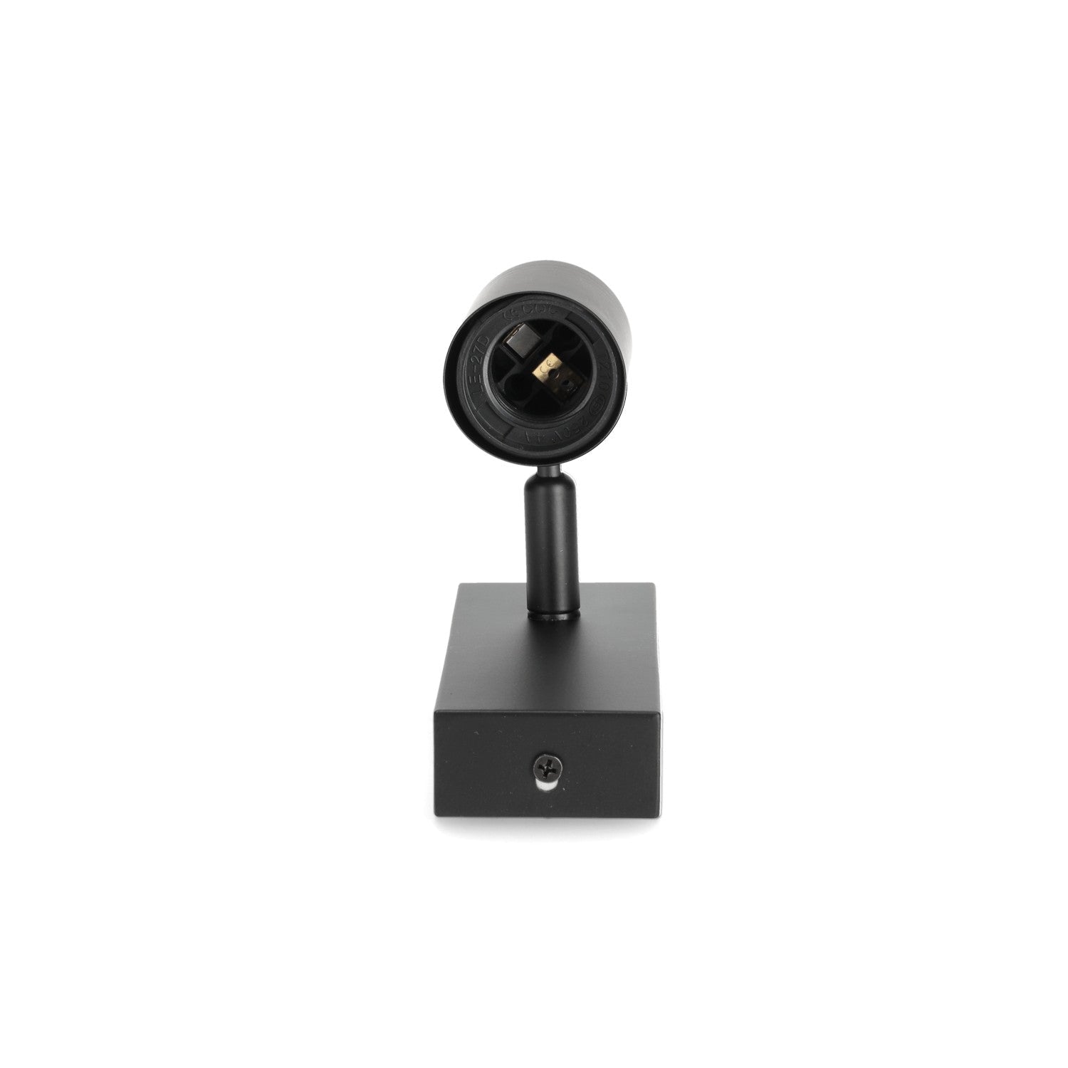 Lampa sufitowa 1xE27 REGULOWANA czarna - LAITICA