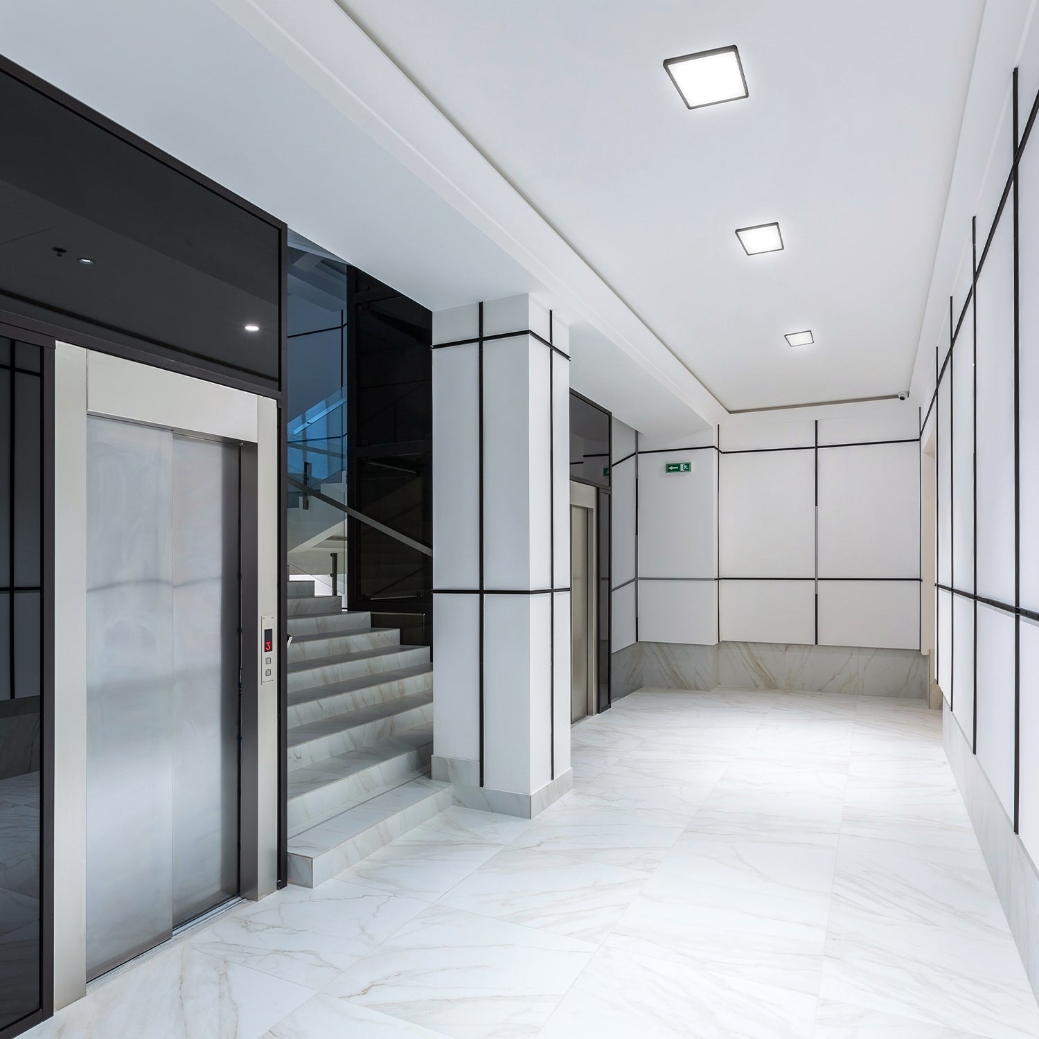 Lampa sufitowa LED 18W z czujnikiem ruchu i zmierzchu, 3 barwy światła CCT, IP54 + pilot | inteligentny plafon - LAITICA