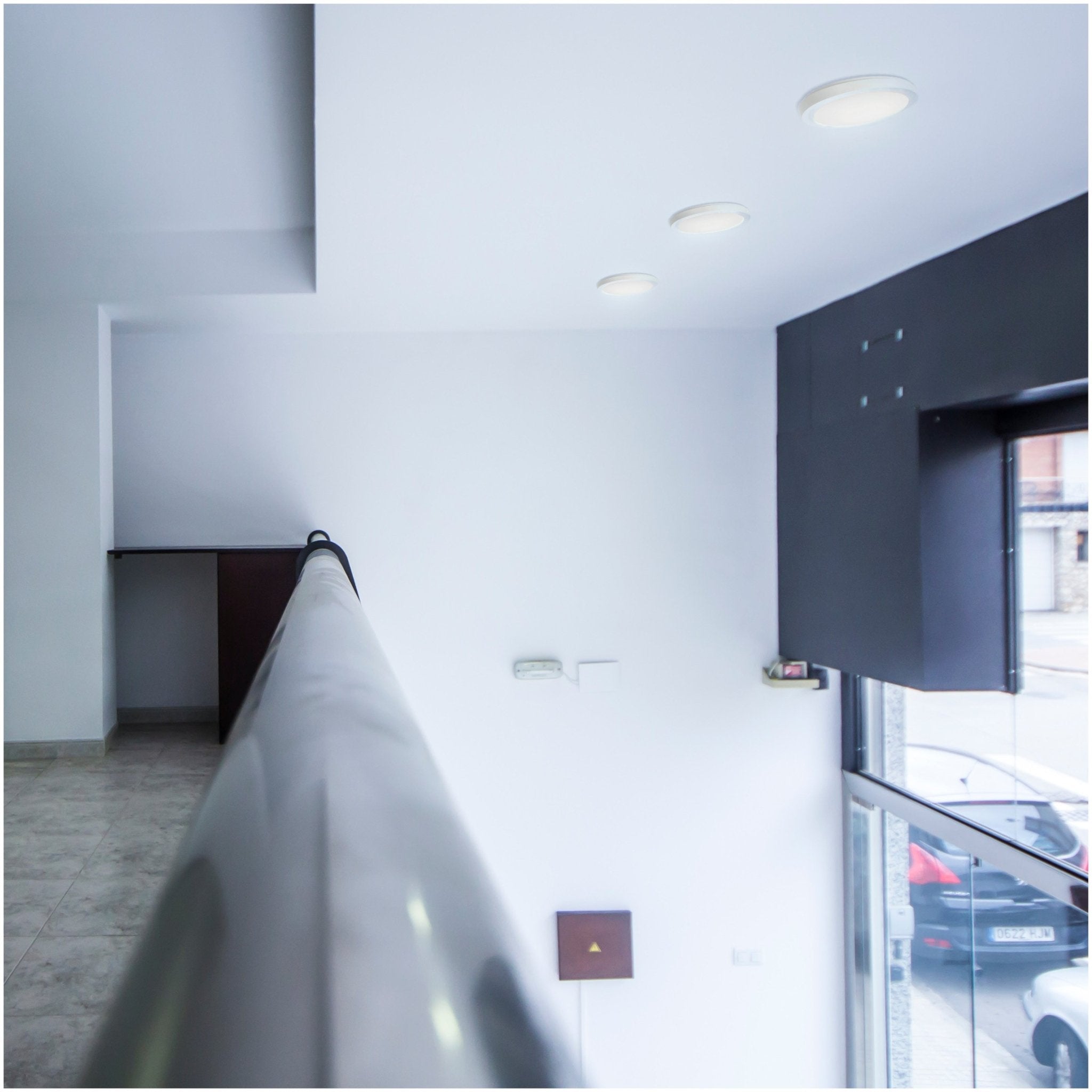 Lampa Sufitowa LED 24W Biała Okrągła CCT Regulacja Barwy Oprawa Natynkowa - LAITICA