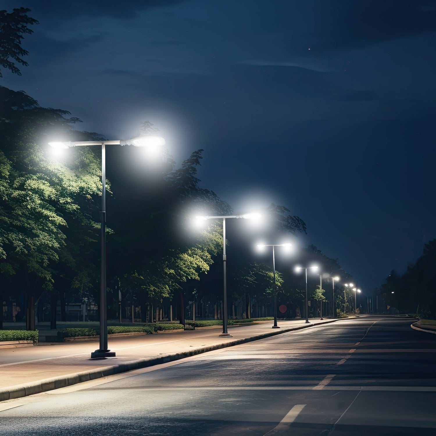 Lampa Uliczna Latarnia Oprawa Drogowa LED 150W MOCNA do oświetlenia dróg - LAITICA