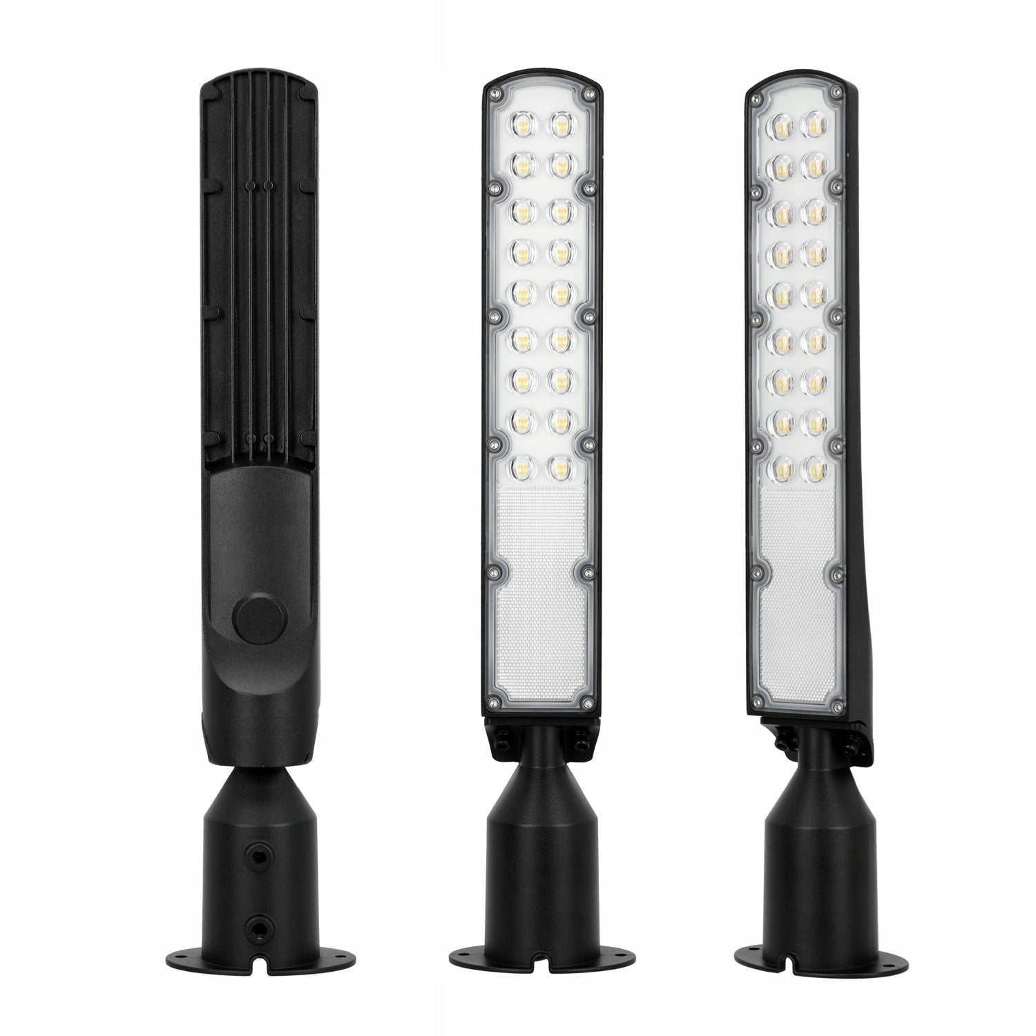 Lampa Uliczna LED 100W Czujnik Zmierzchu IP65 Barwa Neutralna Drogowa - LAITICA