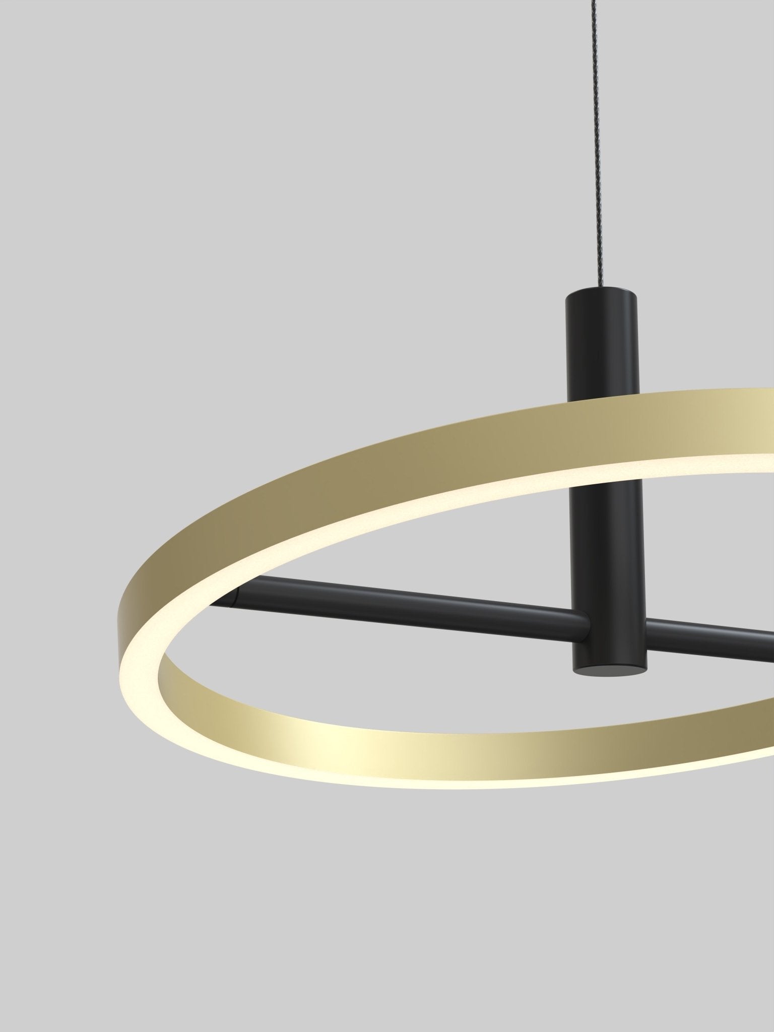 Lampa wisząca LED MALTA dekoracyjna BARWA CIEPŁA sufitowa 1 punkt światła - LAITICA