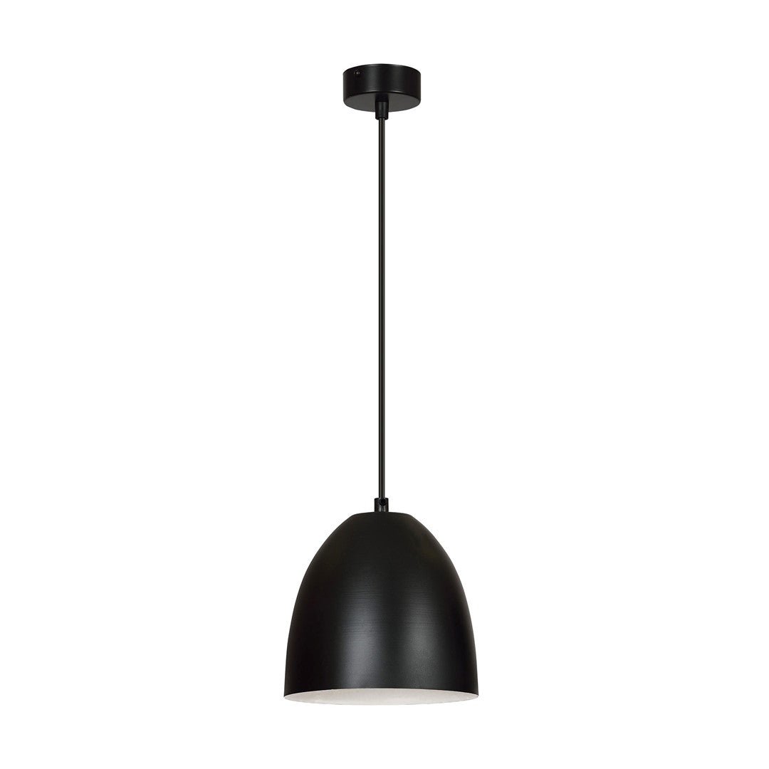 Lampa wisząca SYDNEY czarno - biała NOWOCZESNA 1 - punktowa E27 ZWIS - LAITICA