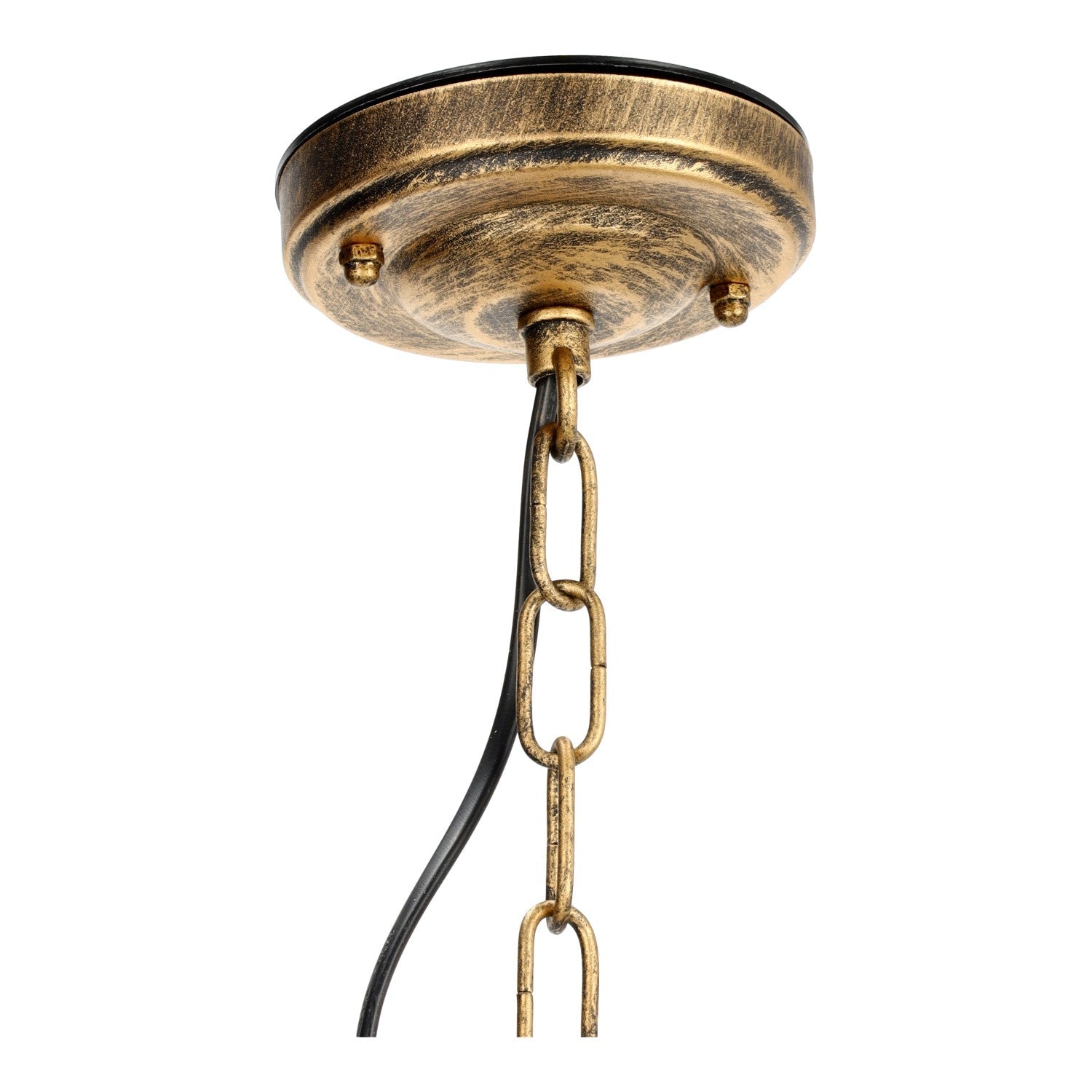 Lampa wisząca zewnętrzna ZŁOTA E27 latarnia IP54 ogrodowa ZWIS - LAITICA