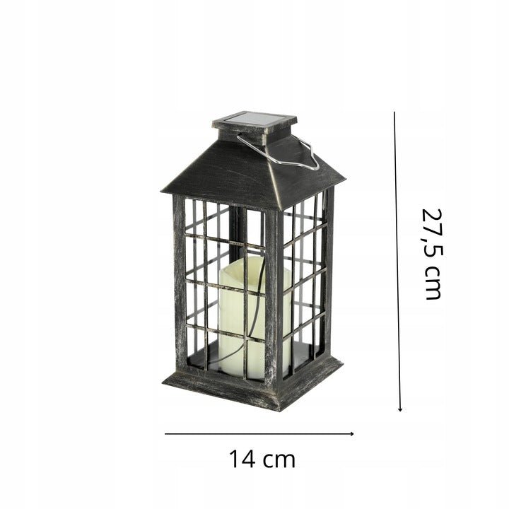 Lampion Solarna LED Latarnia Lampa Ogrodowa Latarenka - LAITICA