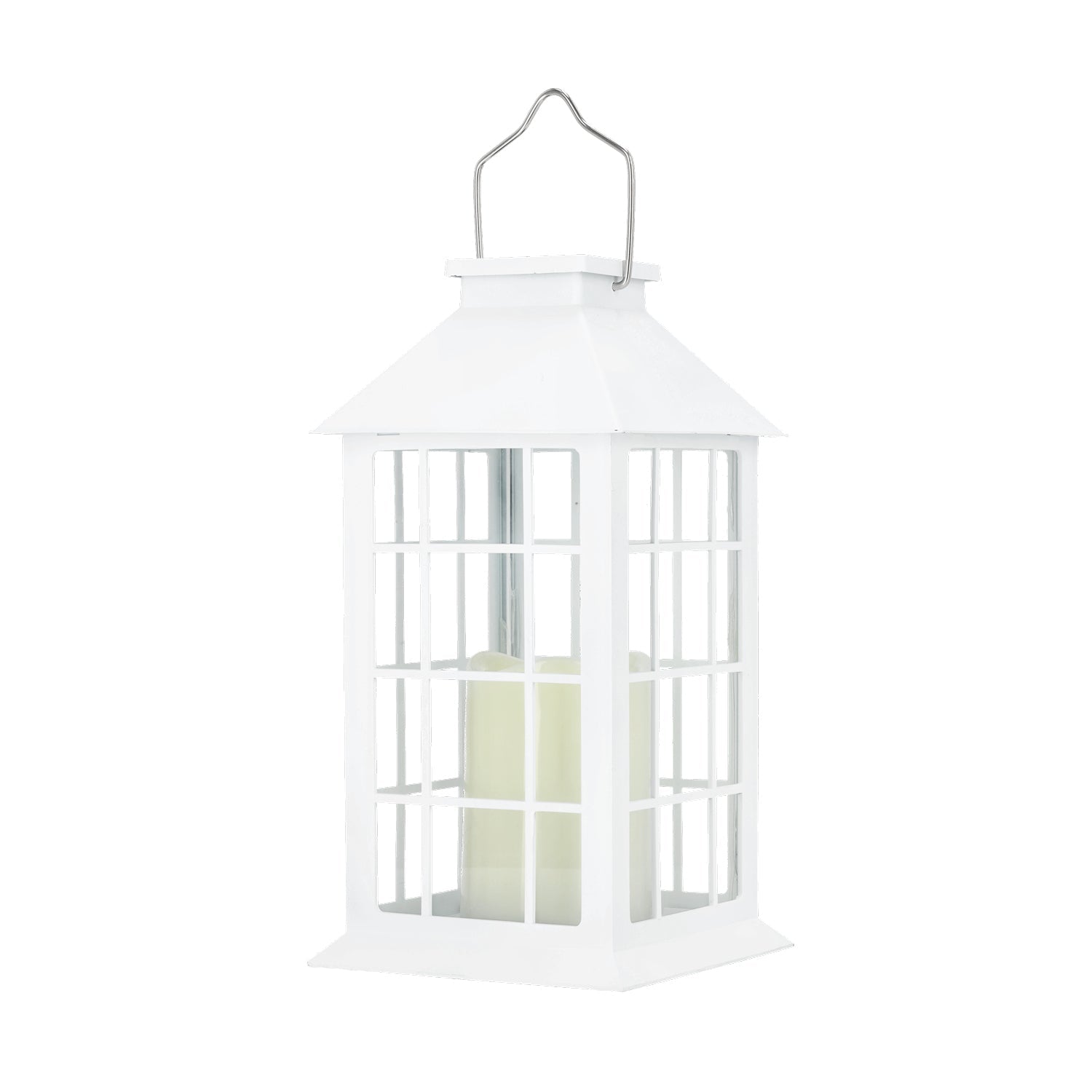 Lampion Solarna LED Latarnia Lampa Ogrodowa Latarenka Biała LLS - LAITICA