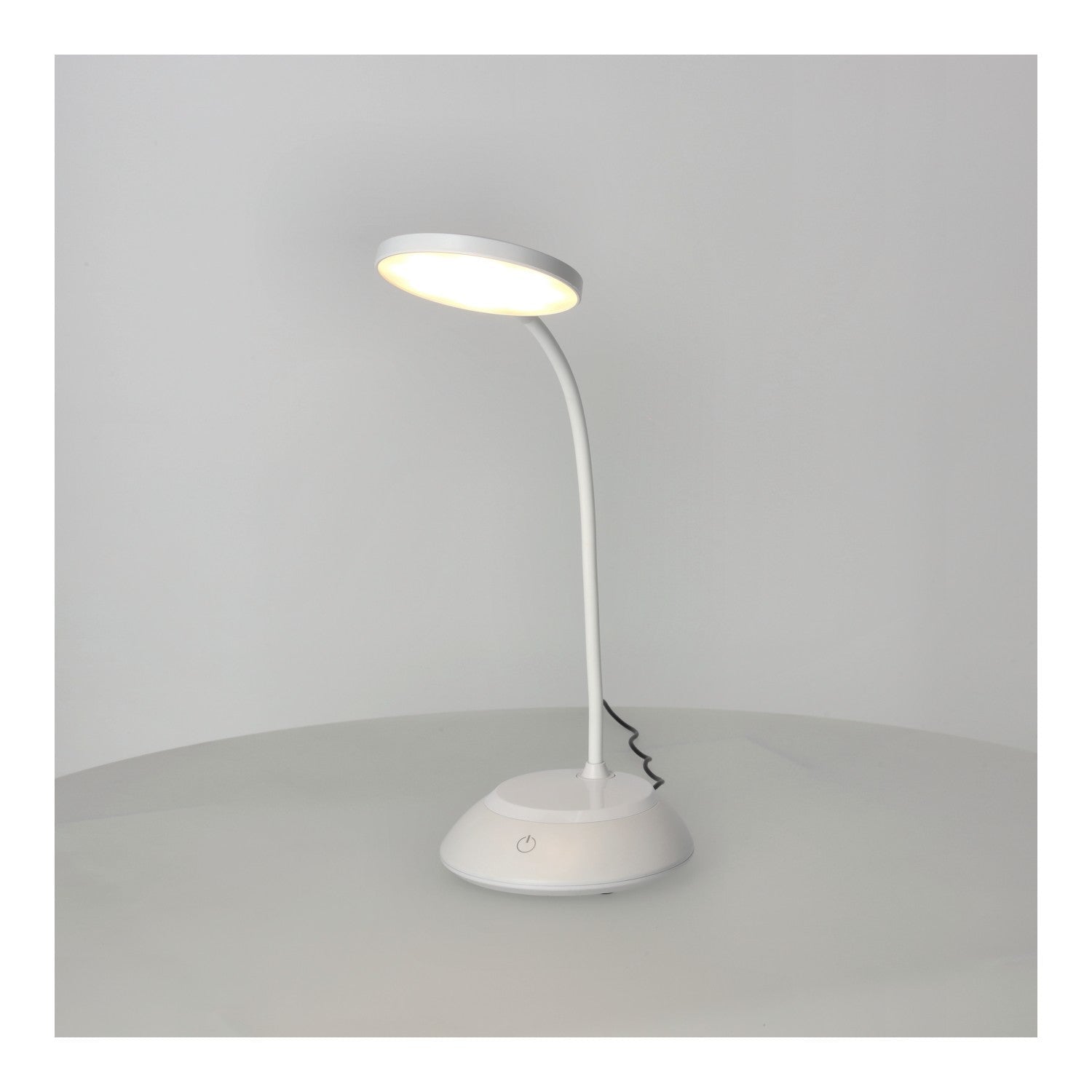 Lampka biurkowa 5W LED BIAŁA Przenośna USB Regulacja Barw Bezprzewodowa - LAITICA