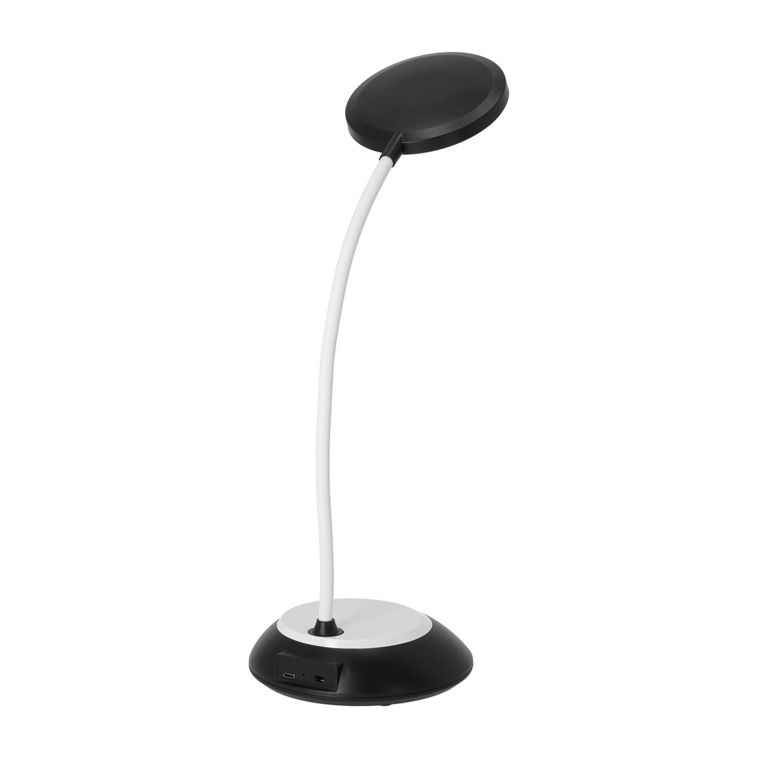Lampka biurkowa 5W LED CZARNA Przenośna USB Regulacja Barw Bezprzewodowa - LAITICA