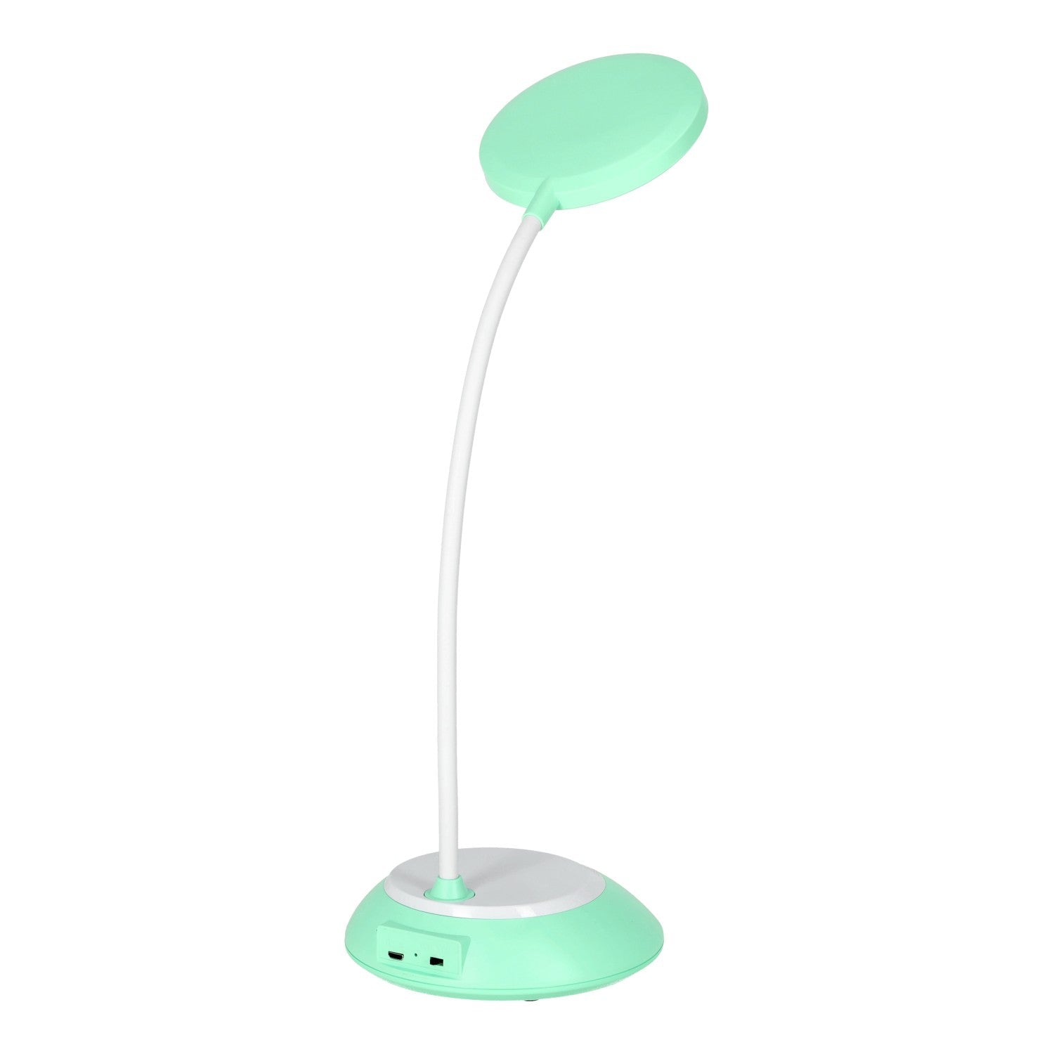 Lampka biurkowa 5W LED MIĘTOWA Przenośna USB Regulacja Barw Bezprzewodowa - LAITICA