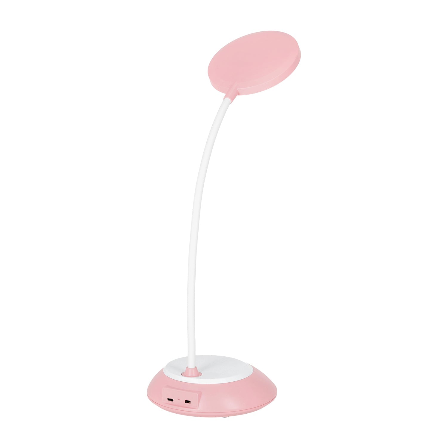 Lampka biurkowa 5W LED RÓŻOWA Przenośna USB Regulacja Barw Bezprzewodowa - LAITICA