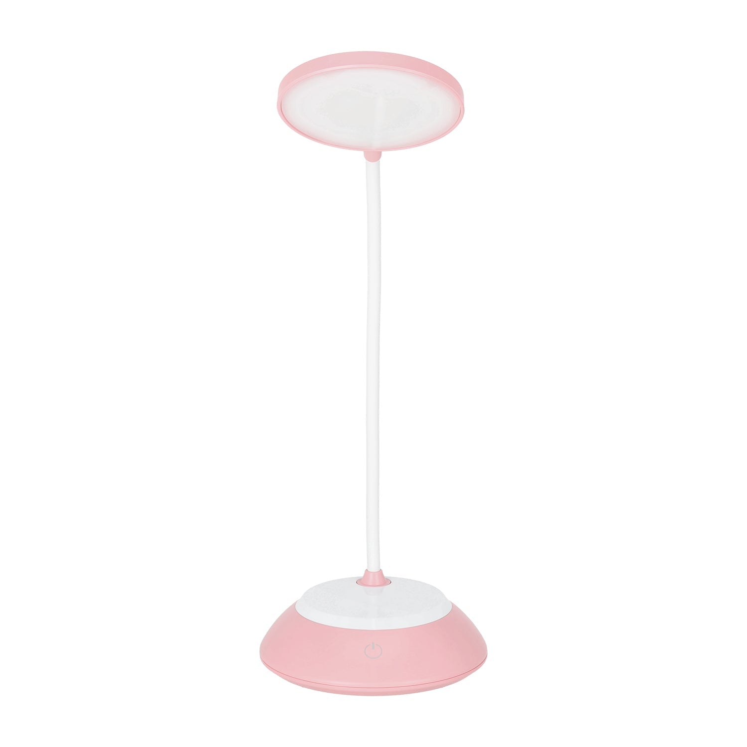 Lampka biurkowa 5W LED RÓŻOWA Przenośna USB Regulacja Barw Bezprzewodowa - LAITICA