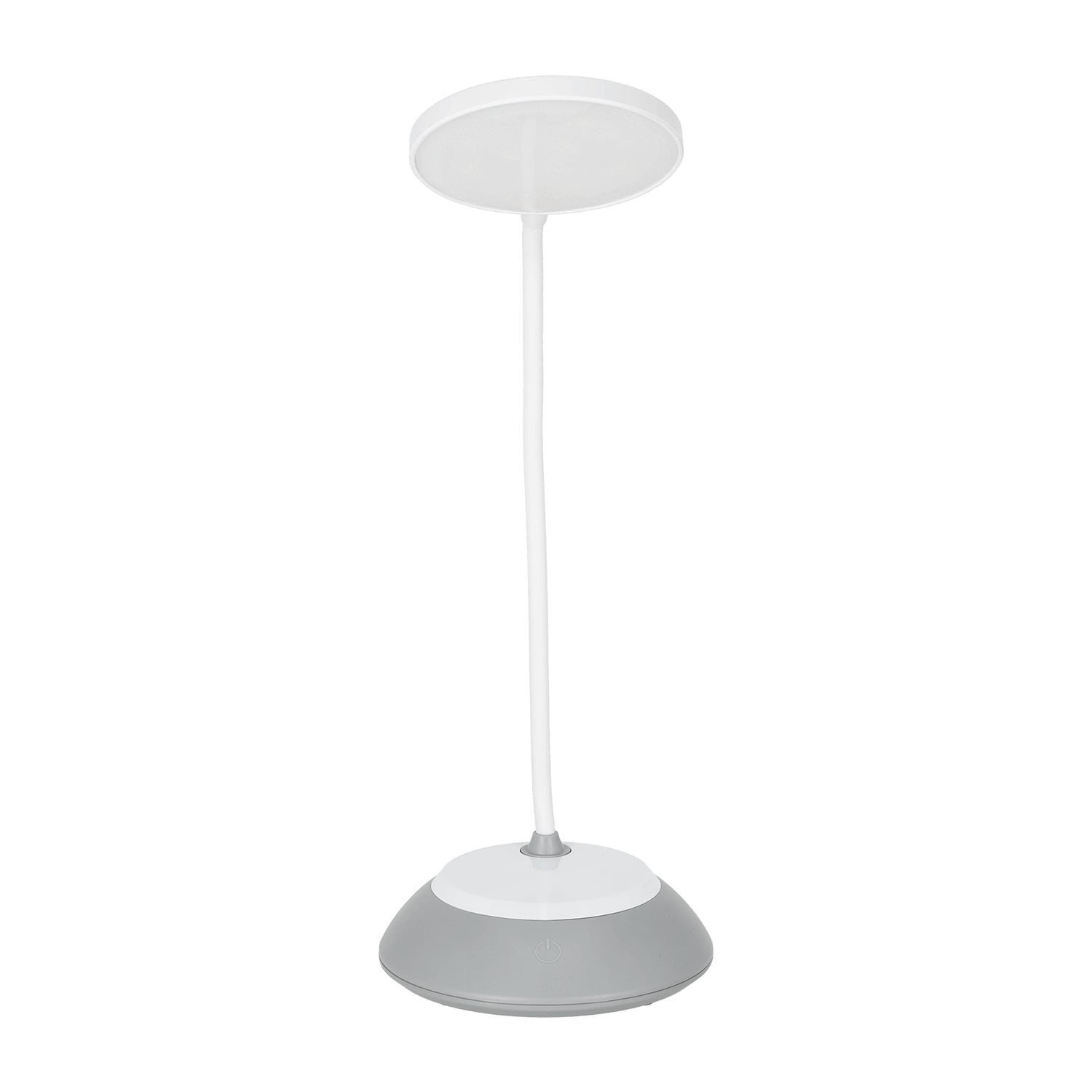 Lampka biurkowa 5W LED SZARA Przenośna USB Regulacja Barw Bezprzewodowa - LAITICA