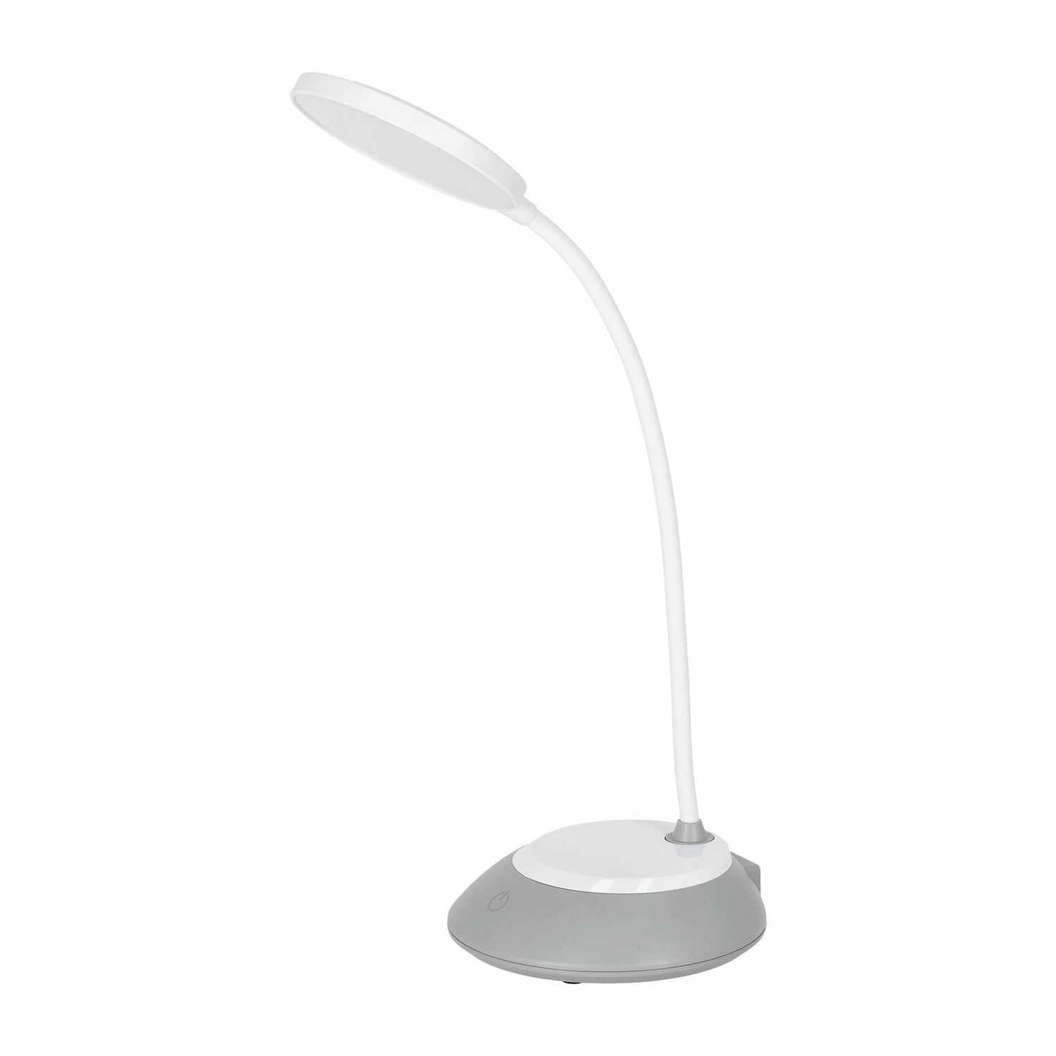 Lampka biurkowa 5W LED SZARA Przenośna USB Regulacja Barw Bezprzewodowa - LAITICA