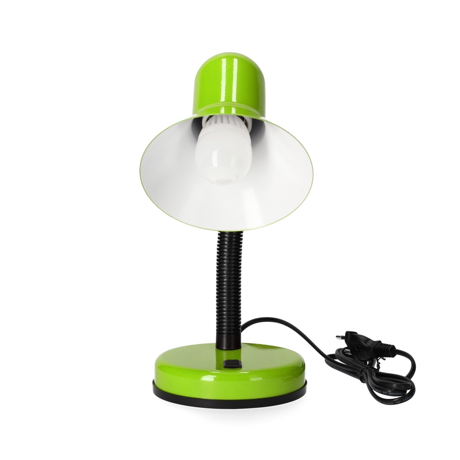 Lampka biurkowa LAMBI z regulowanym kloszem zielona - LAITICA