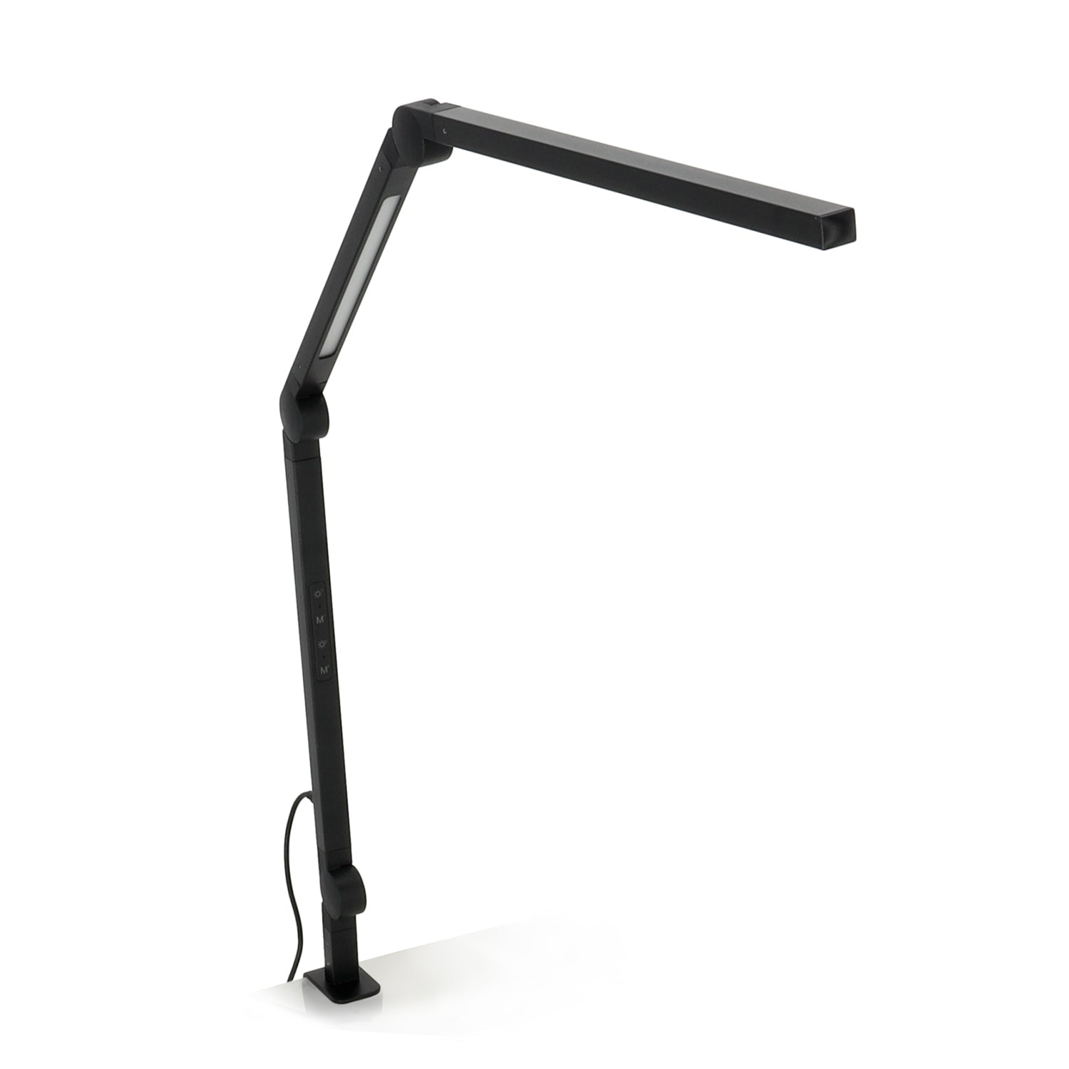 Lampka biurkowa LED 20W przykręcana kreślarska regulowana 3 barwy światła CCT ściemniacz - LAITICA