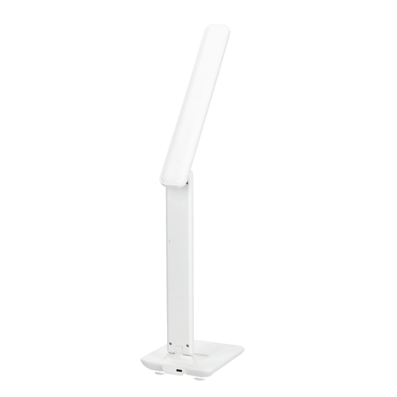 Lampka biurkowa LED 7W biała 3 barwy światła 3CCT ściemniacz regulowana z uchwytem na telefon - LAITICA