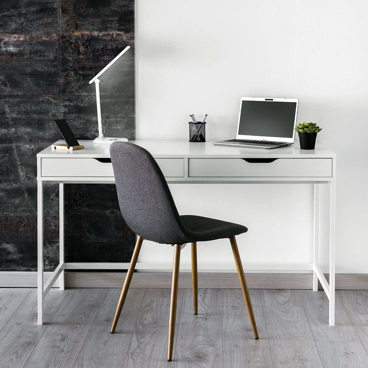 Lampka biurkowa LED 7W RGB USB 3 barwy światła 3CCT ściemniacz regulowana z podświetleniem nocnym - LAITICA