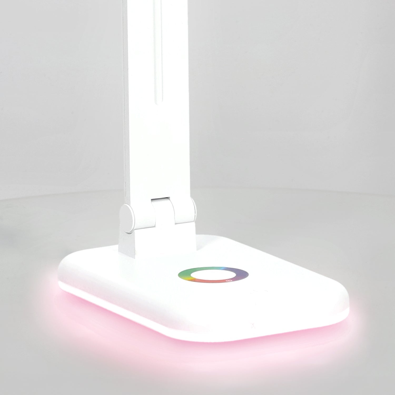 Lampka biurkowa LED 7W RGB USB 3 barwy światła 3CCT ściemniacz regulowana z podświetleniem nocnym - LAITICA