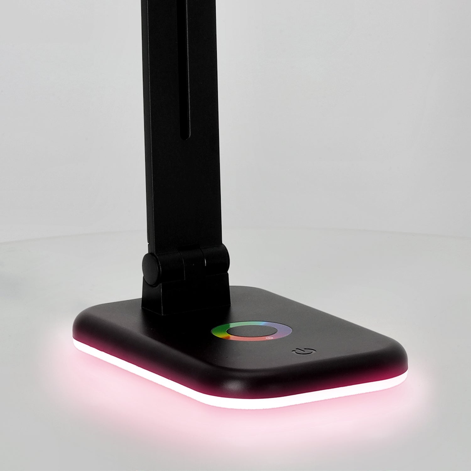 Lampka biurkowa LED 7W RGB USB 3 barwy światła 3CCT ściemniana z podświetleniem nocnym - LAITICA