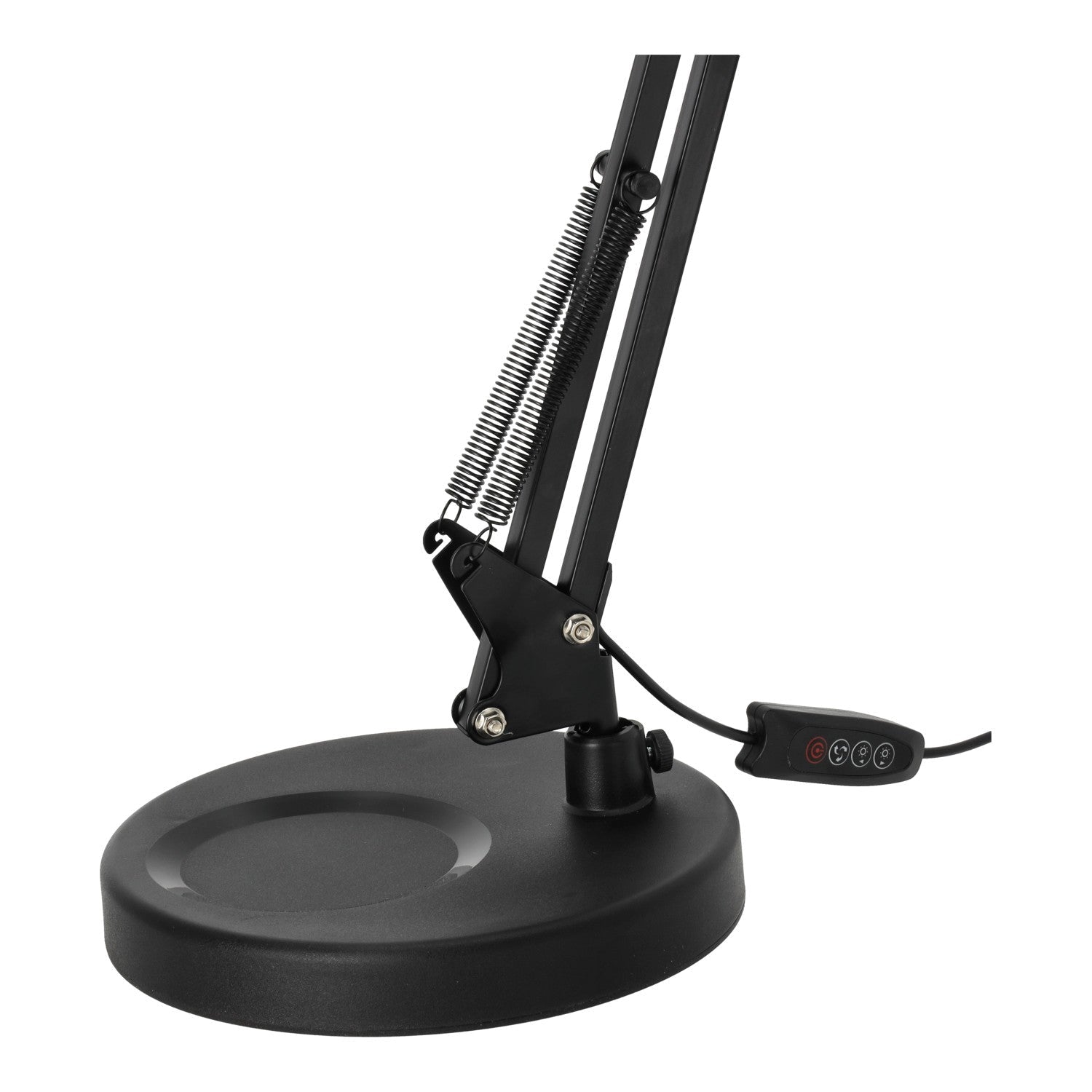 Lampka Biurkowa Regulowana 14W Czarna Kreślarska 2w1 Regulacja Barwy USB - A - LAITICA