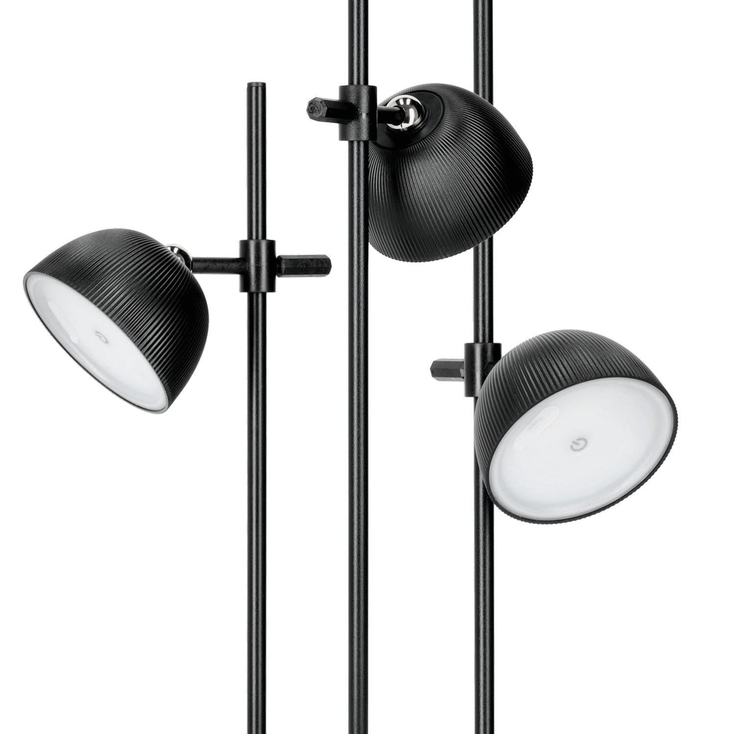 Lampka LED FLORENCE 3,5W regulacja barwy światła CZARNA 4w1 ładowanie USB - LAITICA
