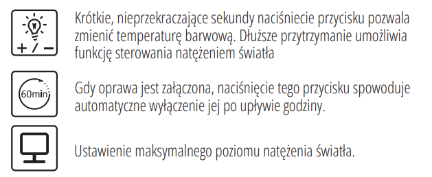 Lampka LED Na Monitor 5W Regulowana Zasilanie USB - A Oświetlenie Ekranu - LAITICA