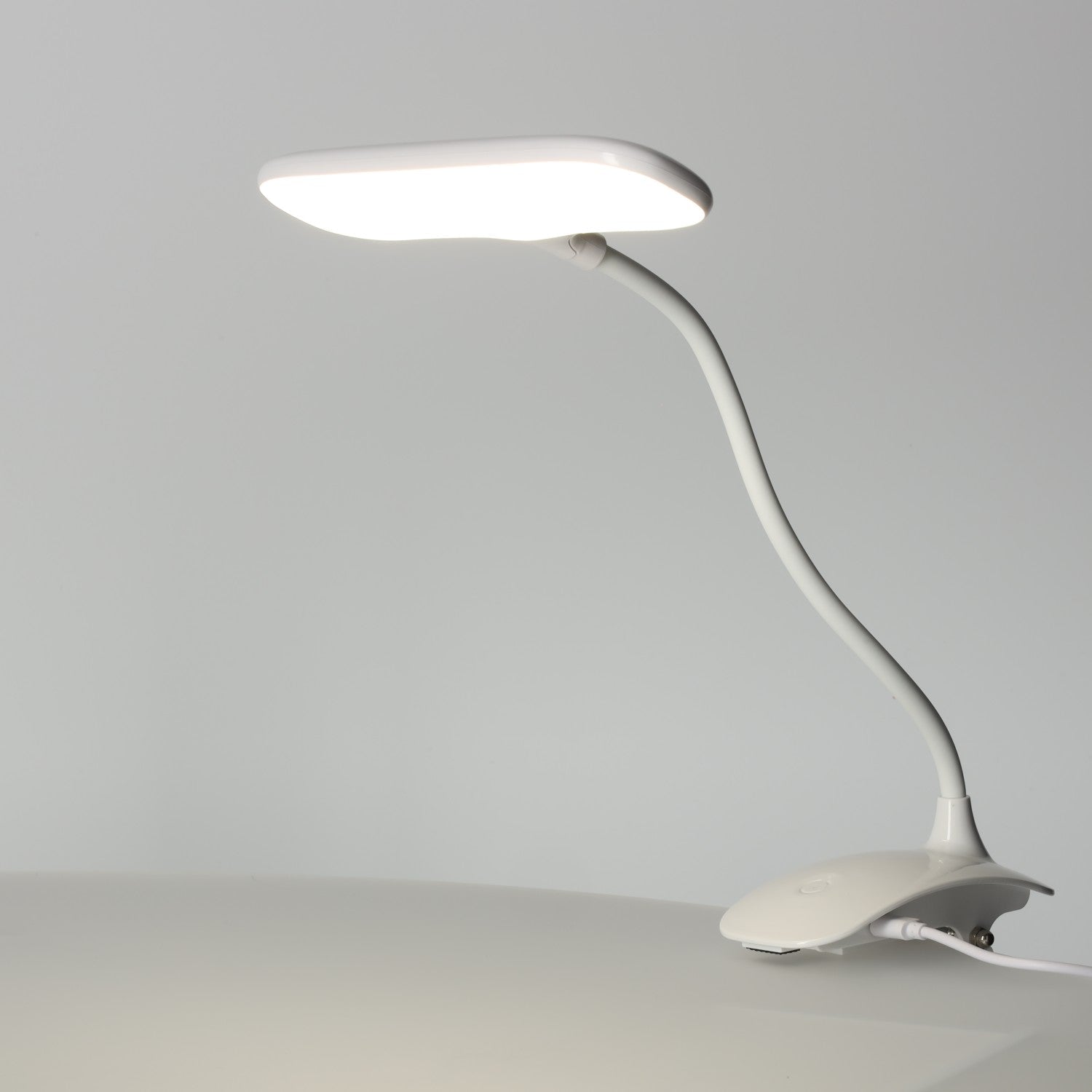 Lampka na biurko LED 5W barwa neutralna Z KLIPSEM - LAITICA