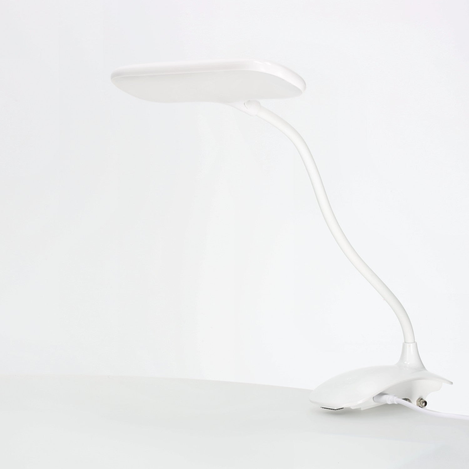 Lampka na biurko LED 5W barwa neutralna Z KLIPSEM - LAITICA