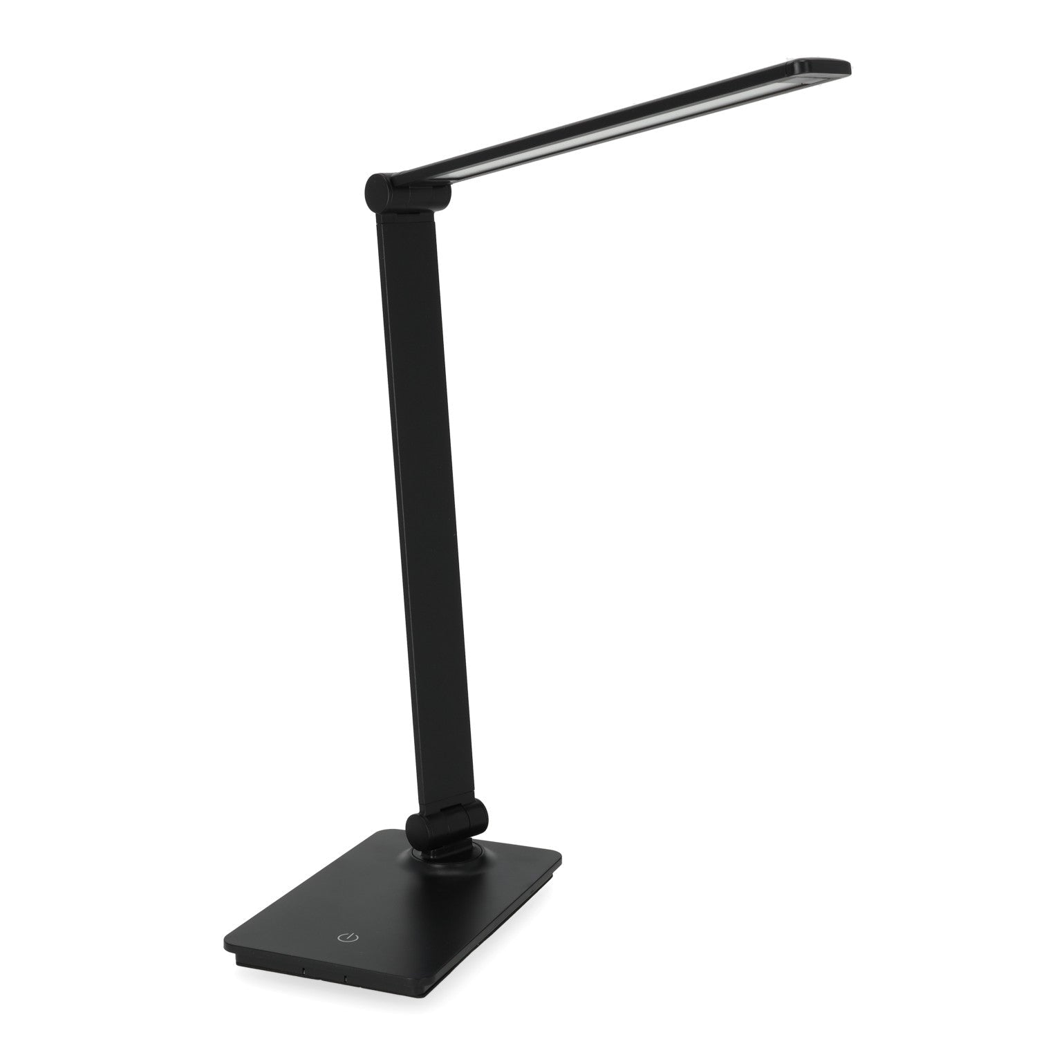 Lampka nocna LED KREŚLARSKA AMSTERDAM biurkowa czarna DOTYKOWA - LAITICA