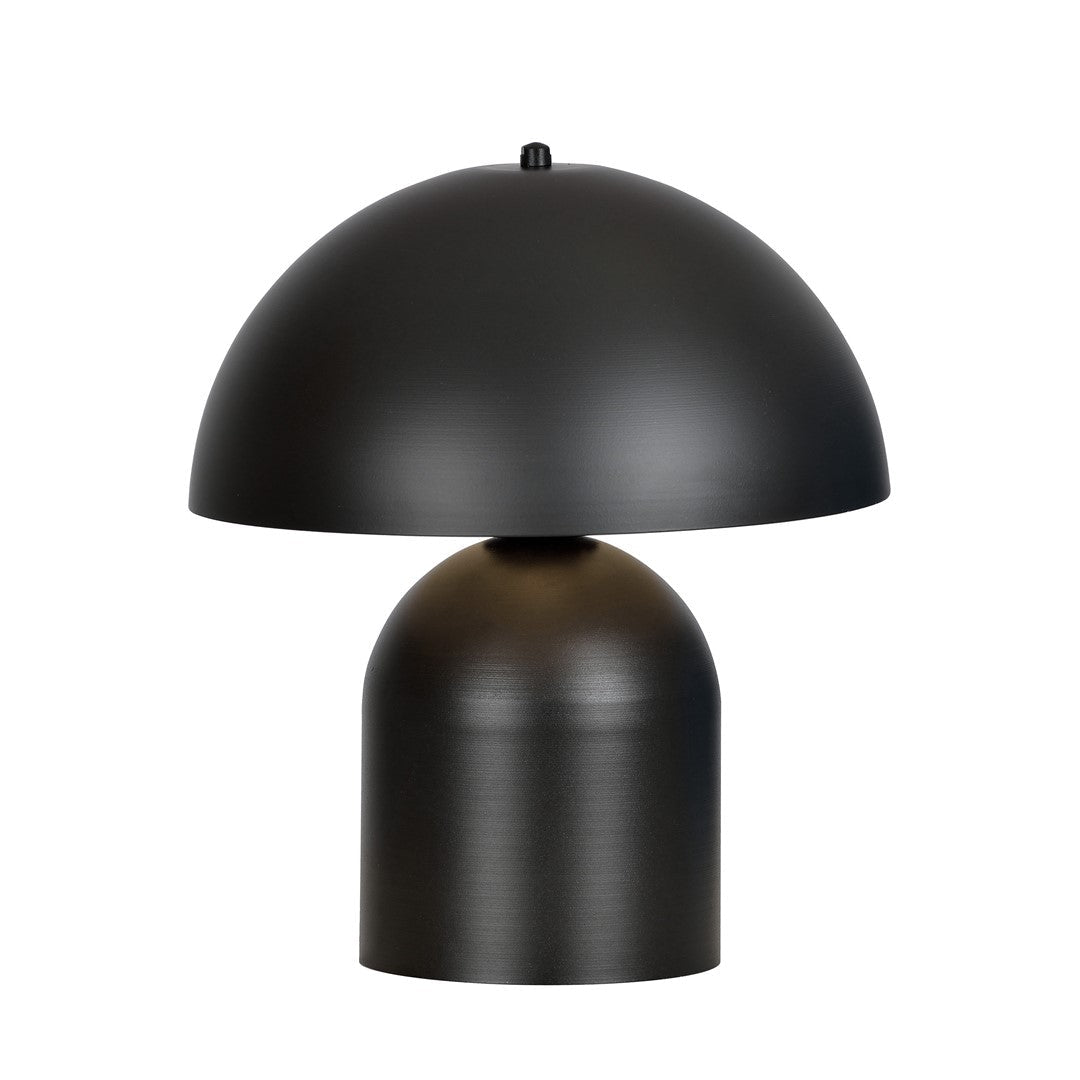 Lampka nocna SYDNEY czarna 1xE27 lampa stołowa - LAITICA