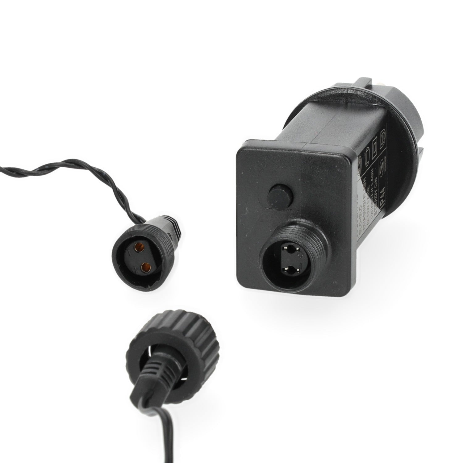 Lampki choinkowe 500 LED 8 funkcji dodatkowe gniazdo barwa zimna - LAITICA