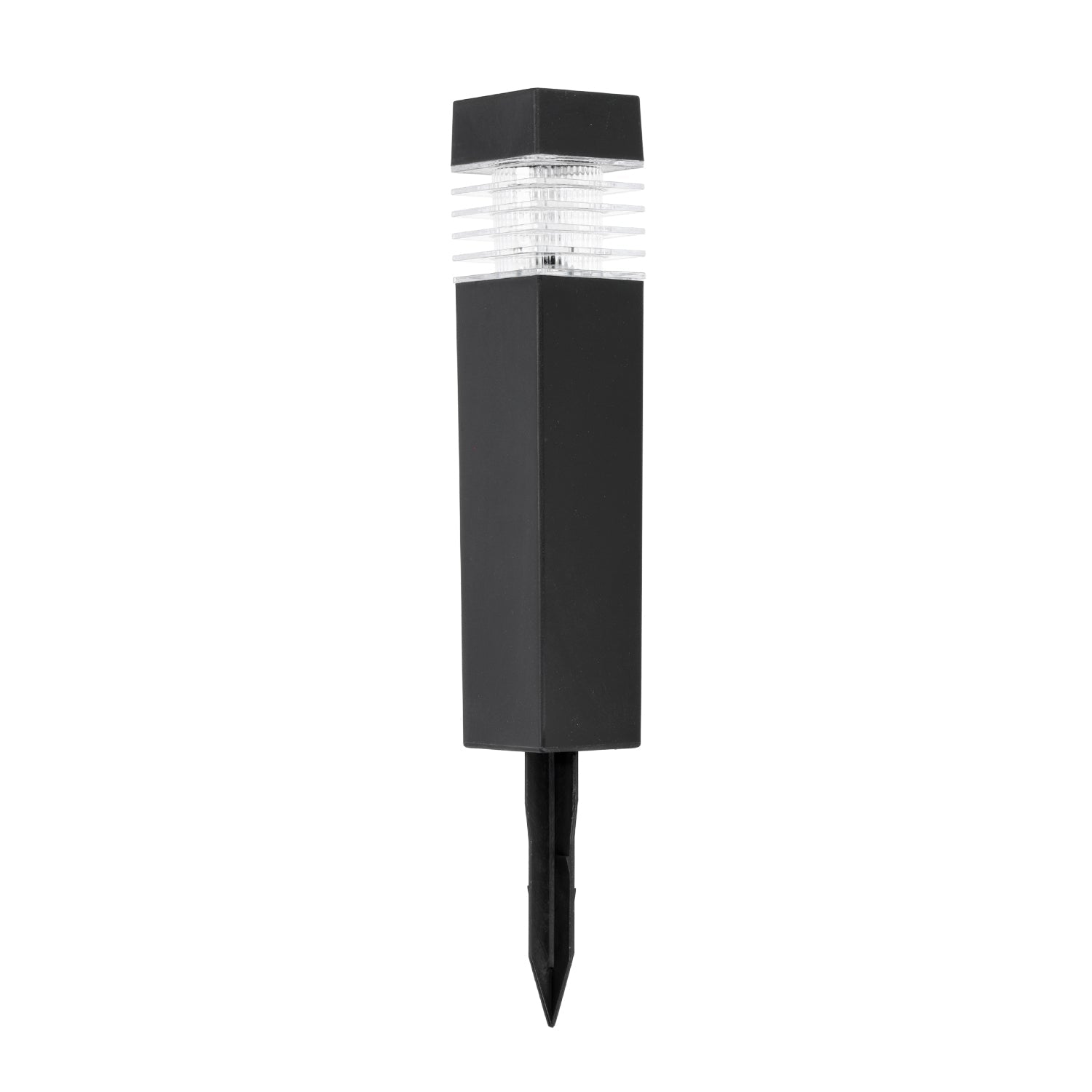 Lampy Solarne Ogrodowe LED Wbijane – Słupek Kwadratowy 4000K - Zestaw 4szt - LAITICA