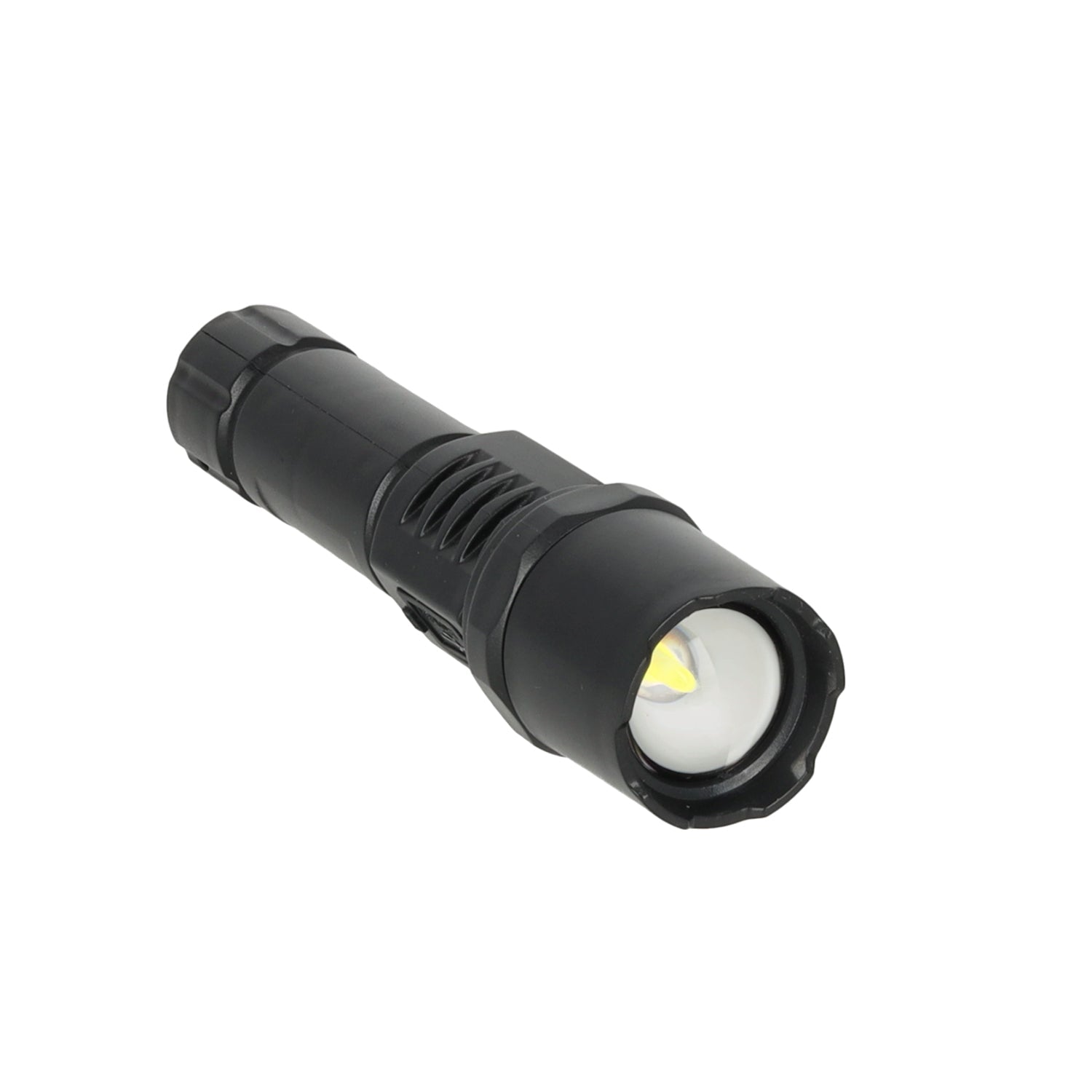 Latarka LED Mocna Kompaktowa z Regulacją Wiązki i Wyświetlaczem Naładowania 6000k - LAITICA