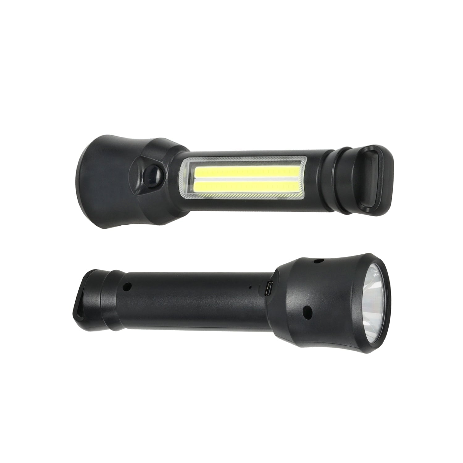 Latarka LED Robocza Warsztatowa Akumulator 500mAh USB - C 4 Tryby z Hakiem - LAITICA