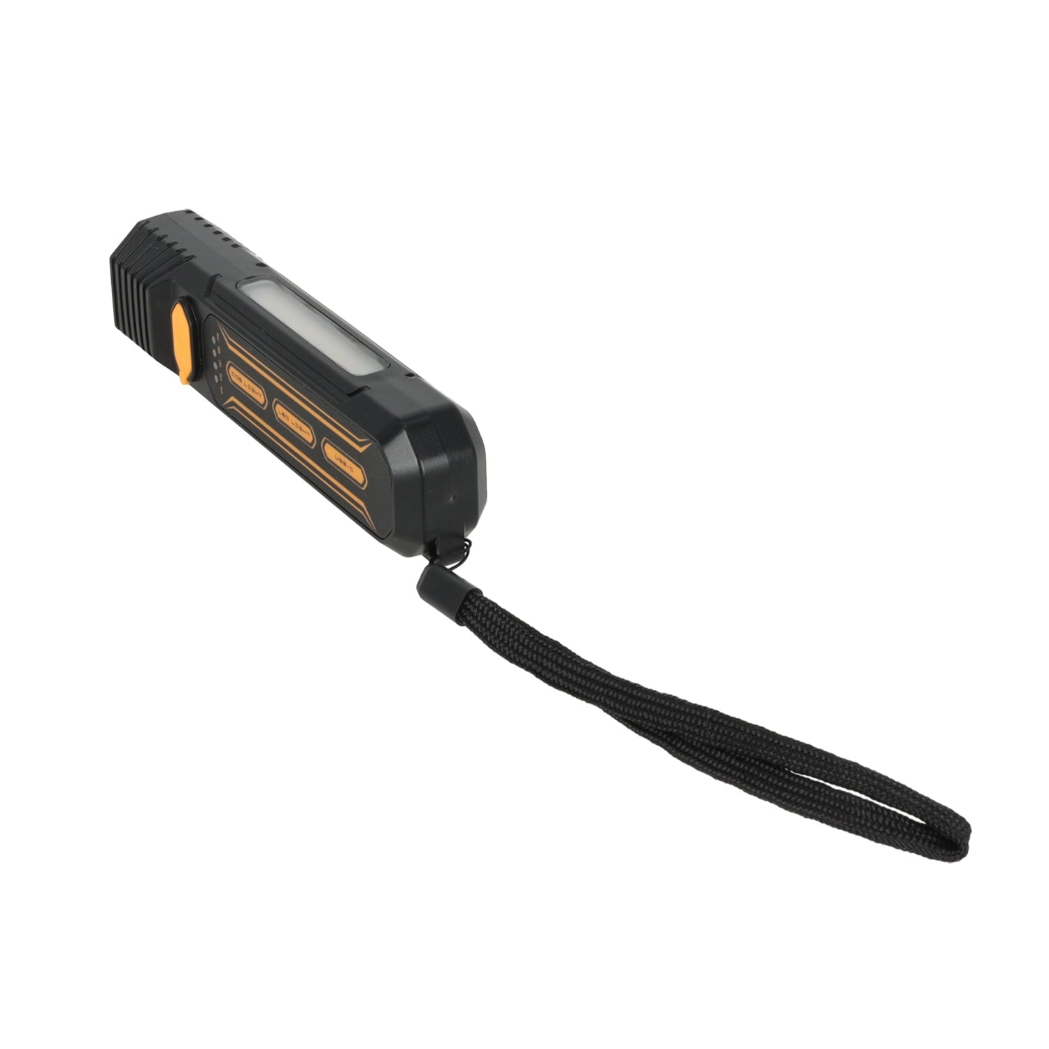 Latarka LED Taktyczna Wielofunkcyjna Akumulatorowa USB z Smyczą Podwójne Światło - LAITICA