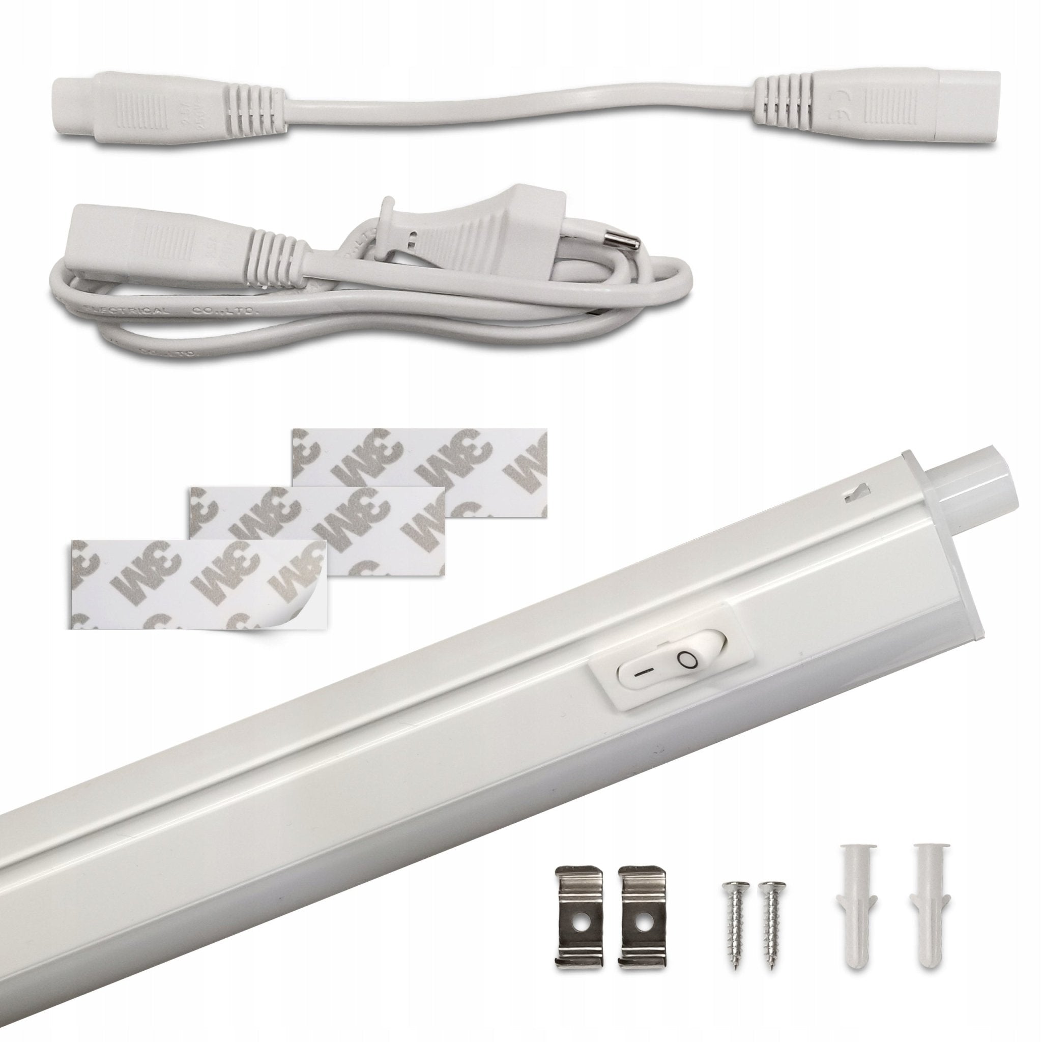 Listwa meblowa 30cm LED LEDI 4W pod szafkę oprawa meblowa 4000K + przewód - LAITICA