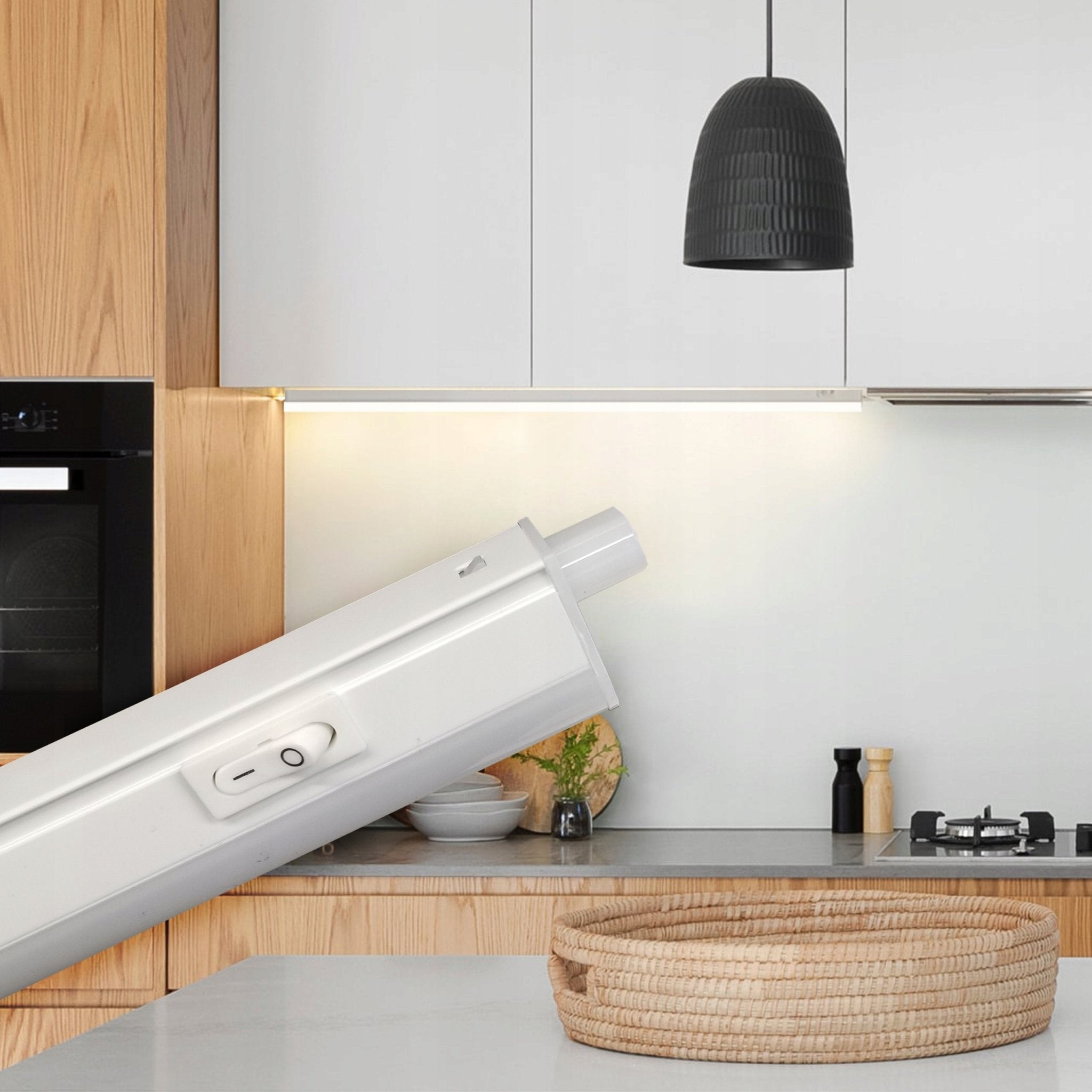 Listwa meblowa 30cm LED LEDI 4W pod szafkę oprawa meblowa 4000K + przewód - LAITICA