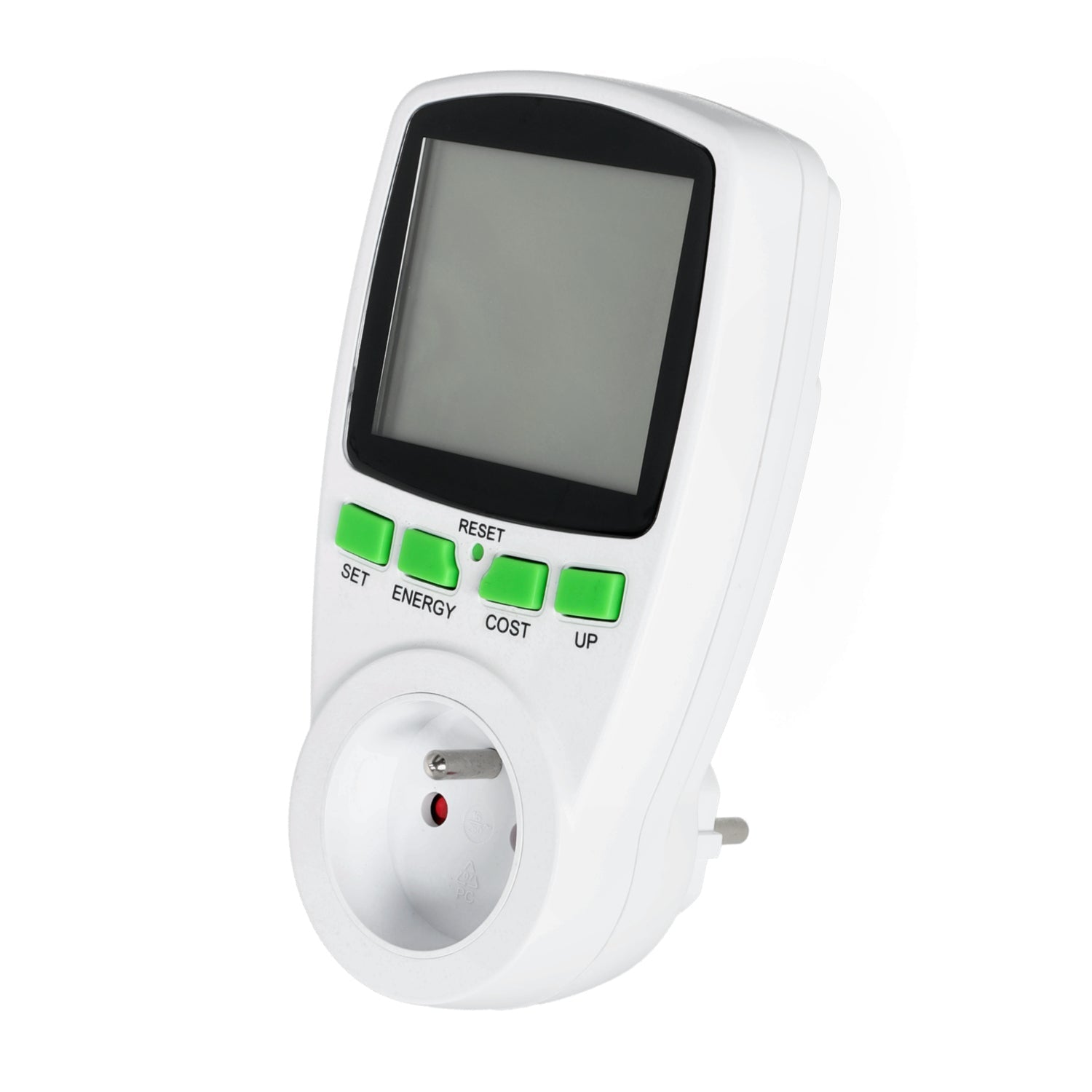 Miernik Energii Elektrycznej Watomierz Licznik Zużycia Prądu Woltomierz LCD - LAITICA