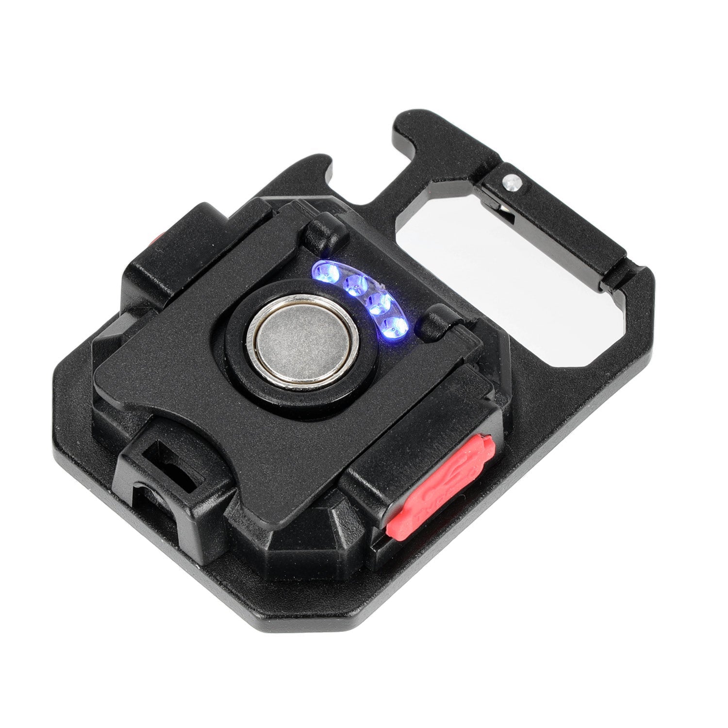 Mini latarka LED 7 Trybów wielofunkcyjna KIESZONKOWA podręczna USB - C brelok - LAITICA