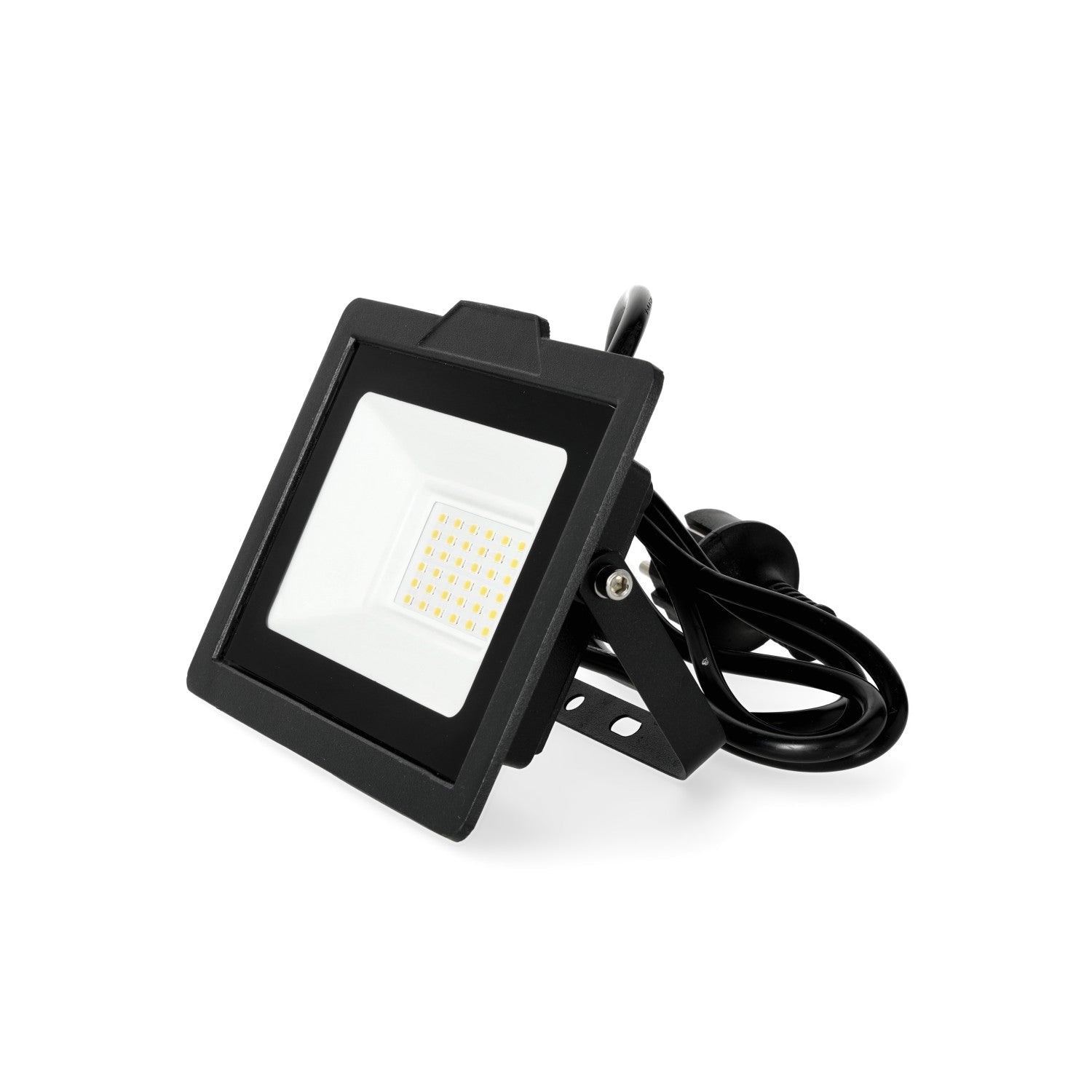 Naświetlacz LED 50W halogen barwa neutralna z kablem - LAITICA