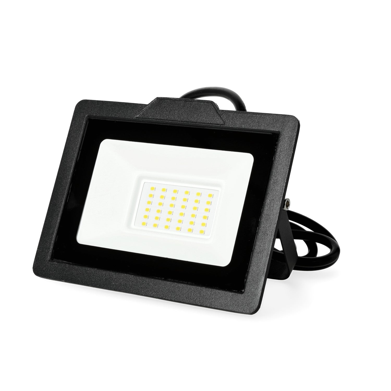 Naświetlacz LED 50W halogen barwa neutralna z kablem - LAITICA