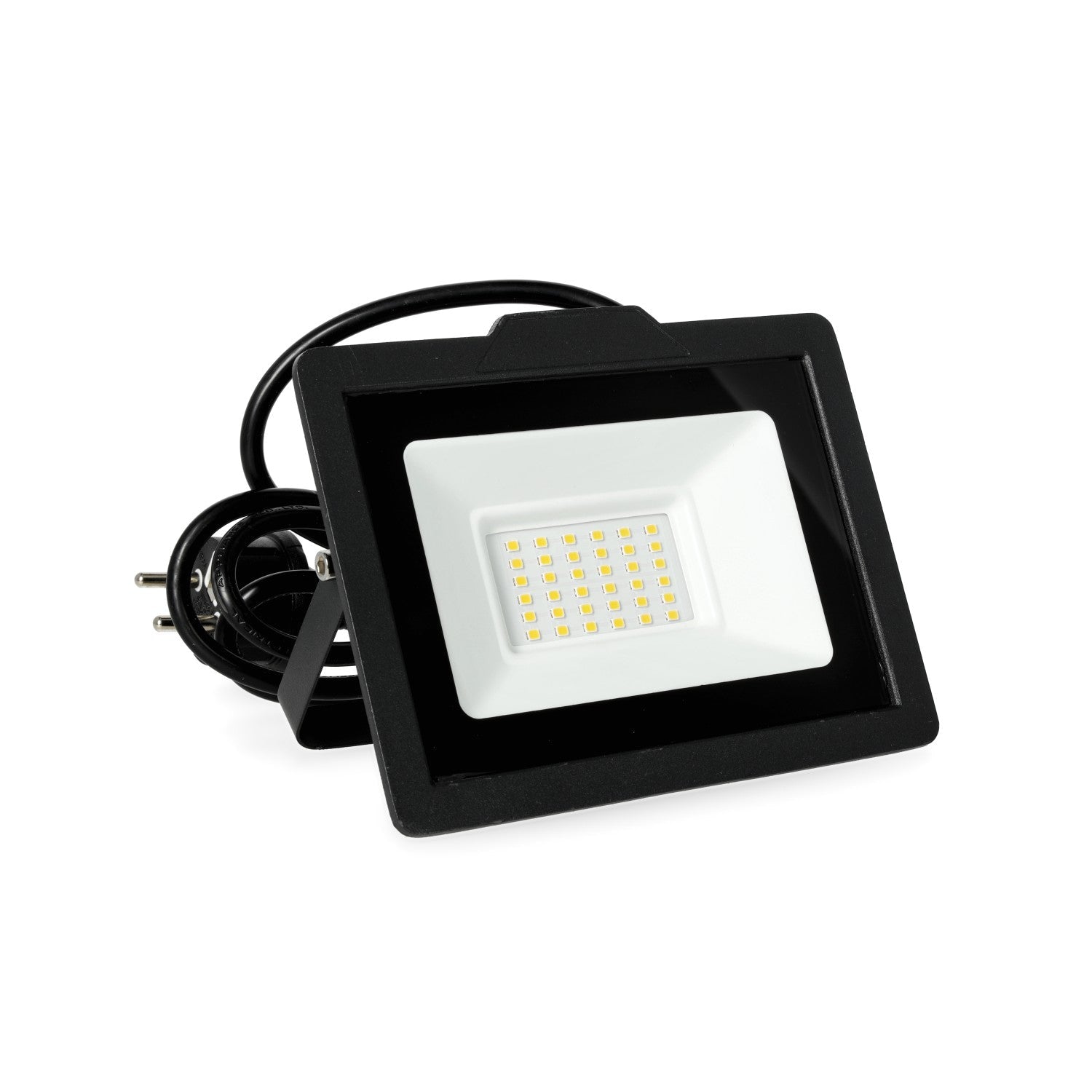 Naświetlacz LED 50W halogen barwa neutralna z kablem - LAITICA