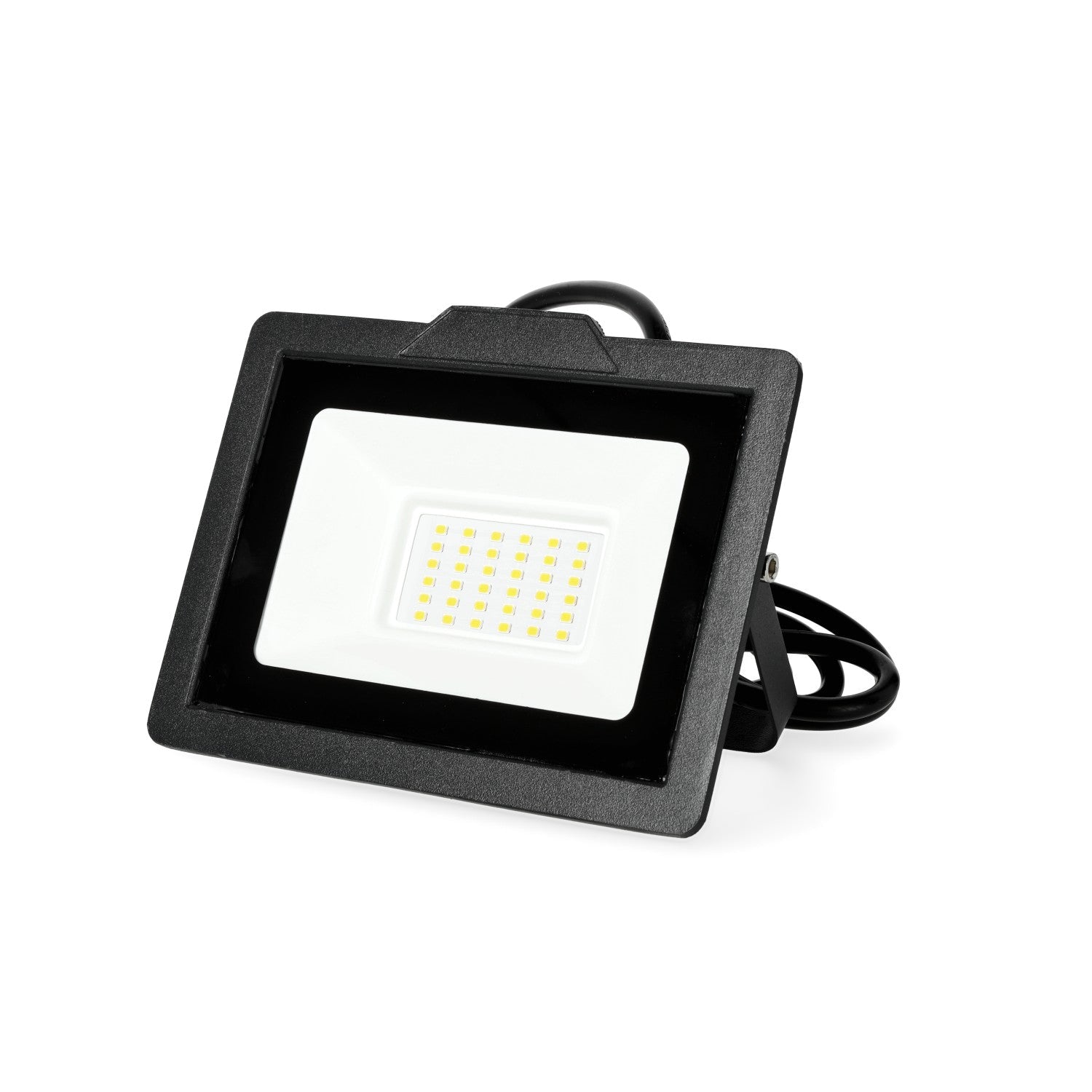 Naświetlacz LED 50W halogen barwa neutralna z kablem - LAITICA