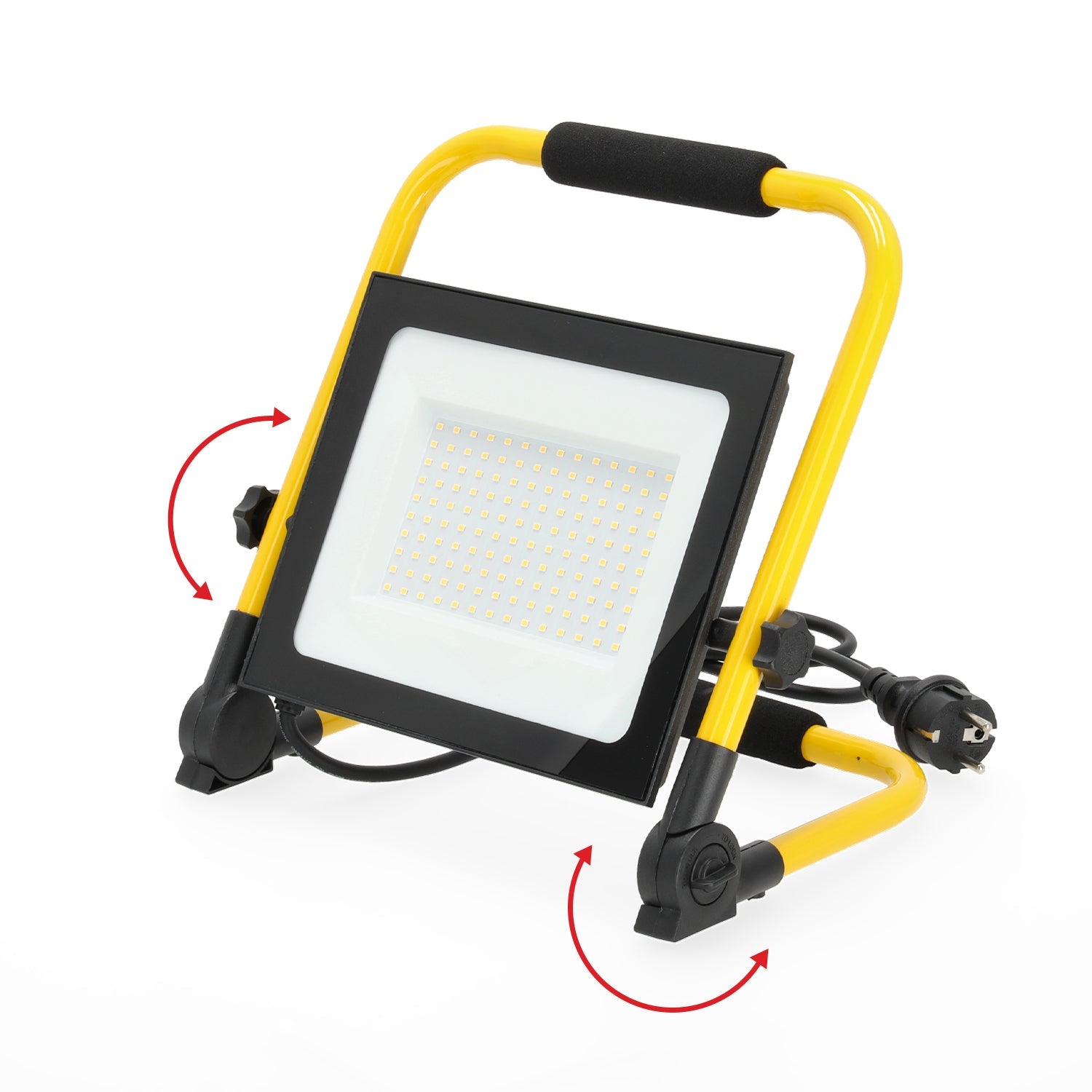 Naświetlacz LED przenośny 100W warsztatowy roboczy 8500lm IP54 4000K - LAITICA