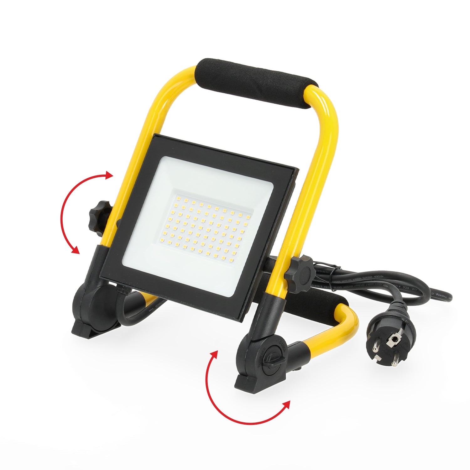 Naświetlacz LED przenośny 50W warsztatowy roboczy 4250lm IP54 4000K - LAITICA