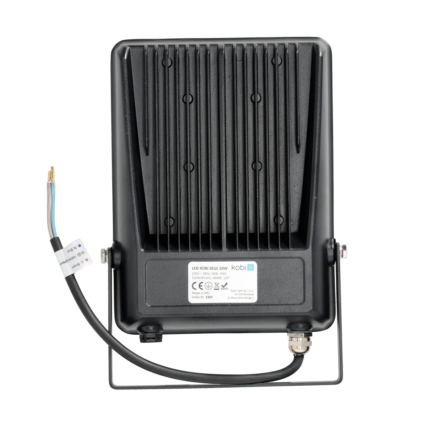 Naświetlacz ledowy ZENIT 50W barwa neutralna 4000K - LAITICA